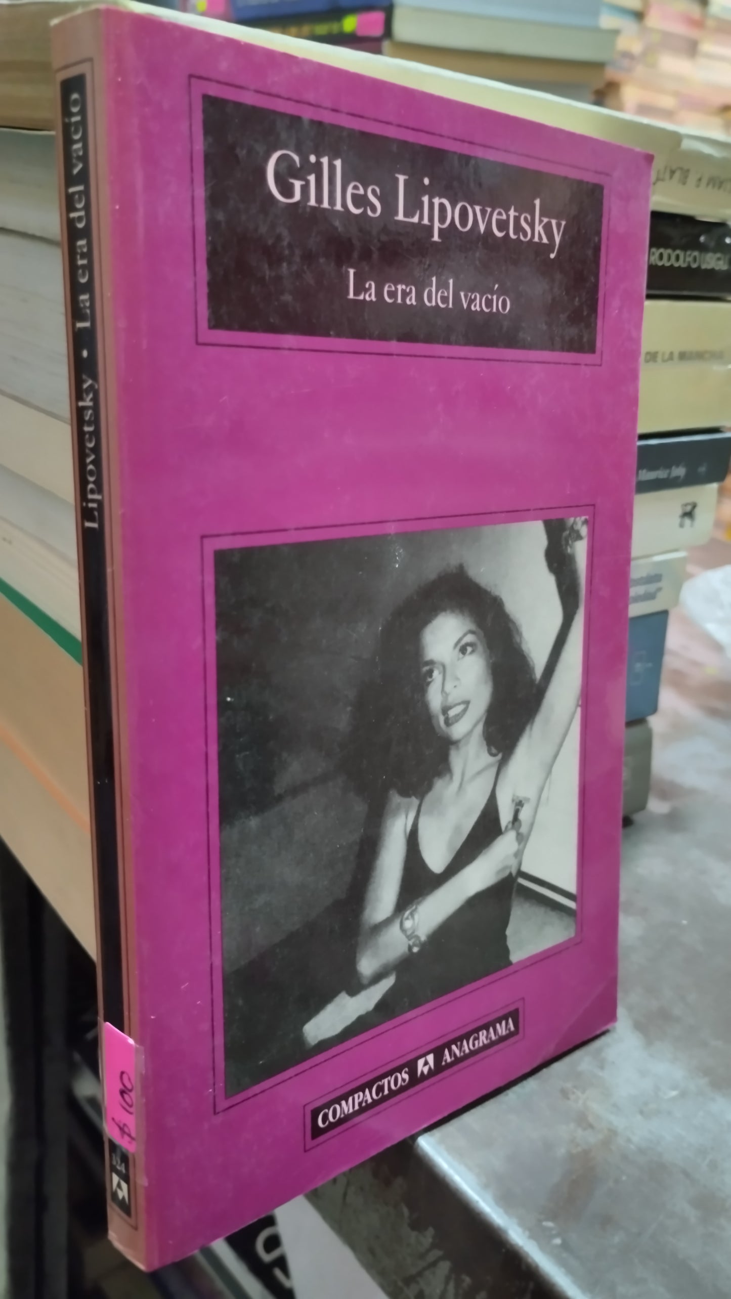 LA ERA DEL VACIO POR GILLES LIPOVETSKY LIBRO USADO NOVELAS ALDAMA