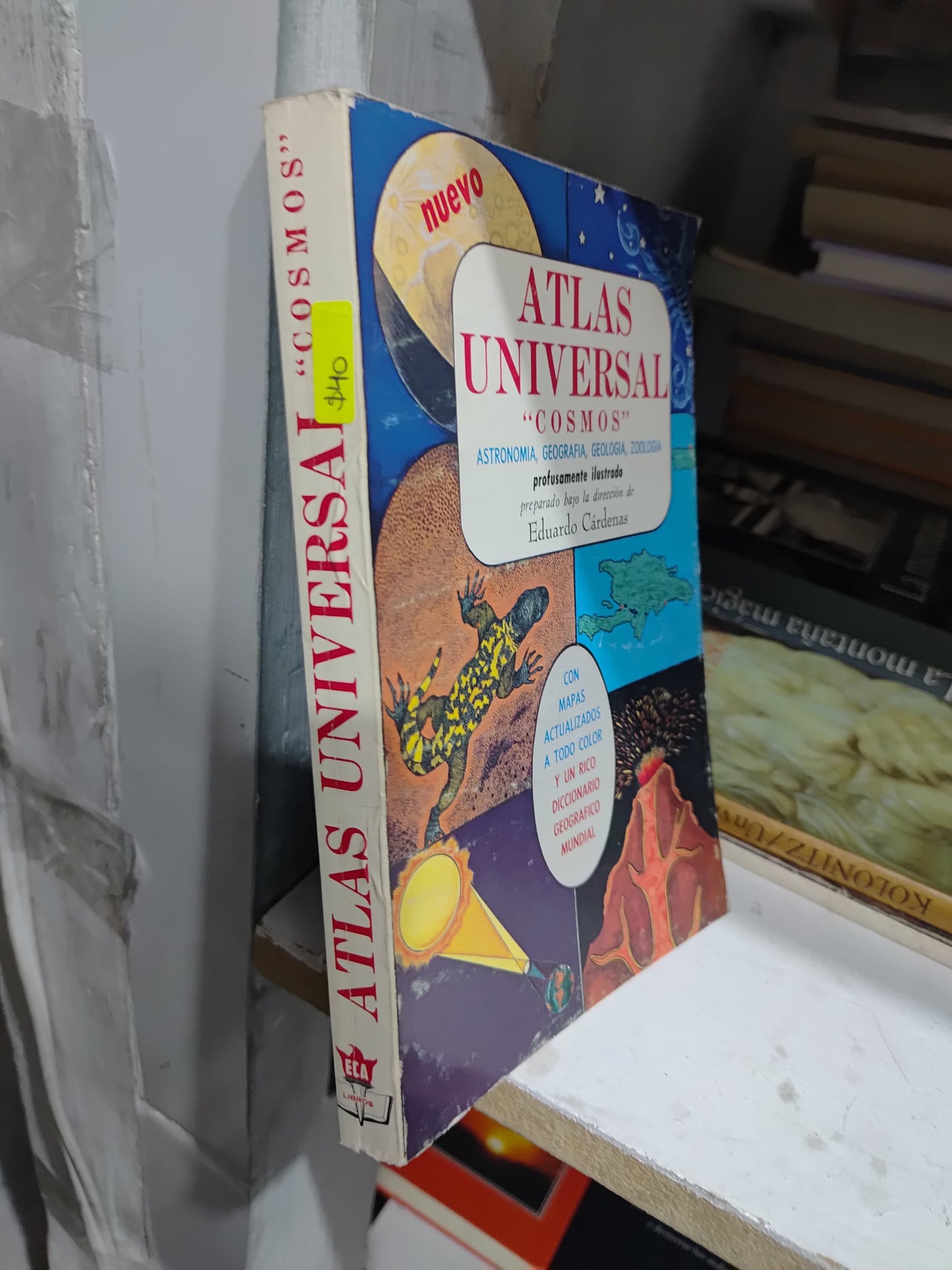 ATLAS UNIVERSAL COSMOS POR EDUARDO CARDENAS USADO GEOGRAFIA JUAREZ