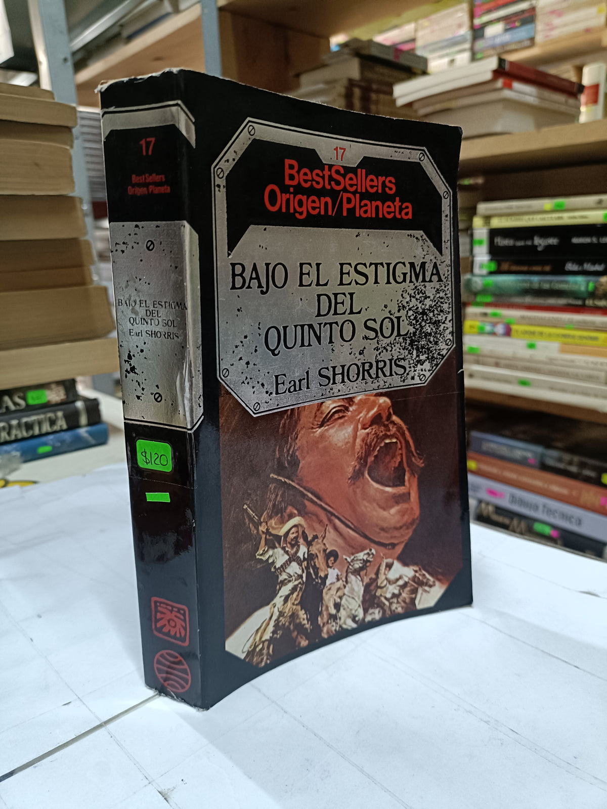 BAJO EL ESTIGMA DEL QUINTO SOL POR EARL SHORRIS USADO EN NOVELA LITERARIO 207