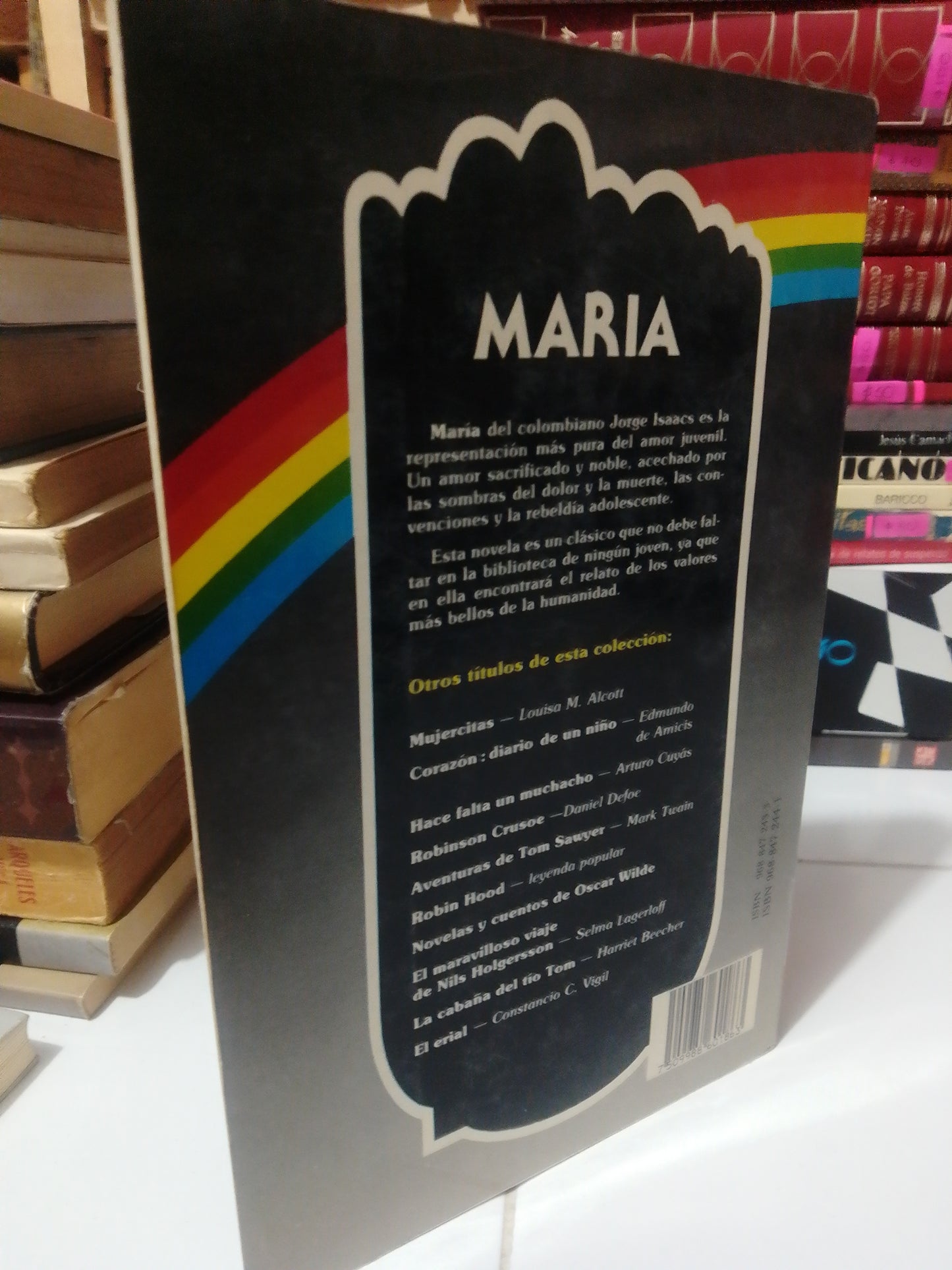 MARIA POR JORGE ISAACS USADO NOVELA JUÁREZ