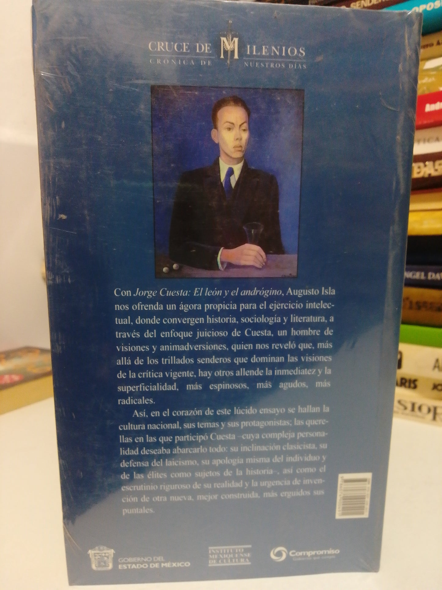 JORGE CUESTA EL LEÓN Y EL ANDRÓGINO POR AUGUSTO ISLA USADO NOELA JUÁREZ