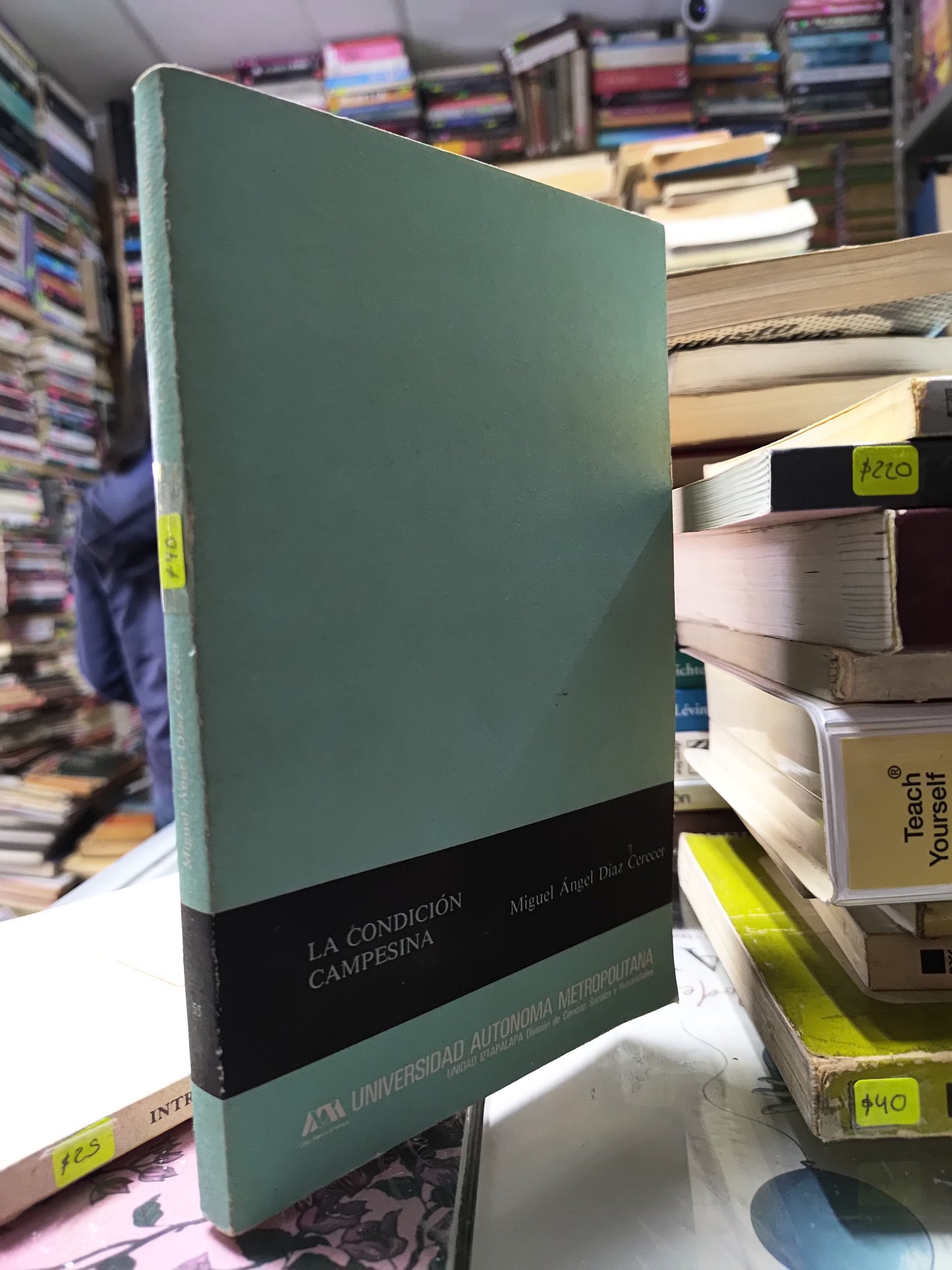 LA CONDICION CAMPESINA POR MIGUEL ANGEL DIAZ CERECER USADO SOCIOLOGIA JUAREZ 507