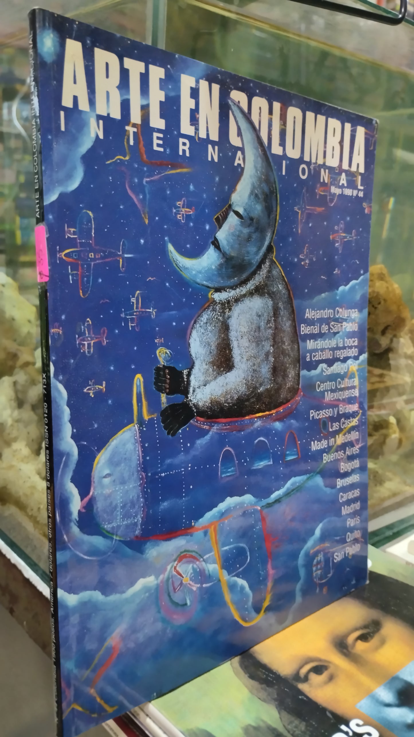 ARTE EN COLOMBIA INTERNACIONAL 44 LIBRO USADO ARTE ALDAMA