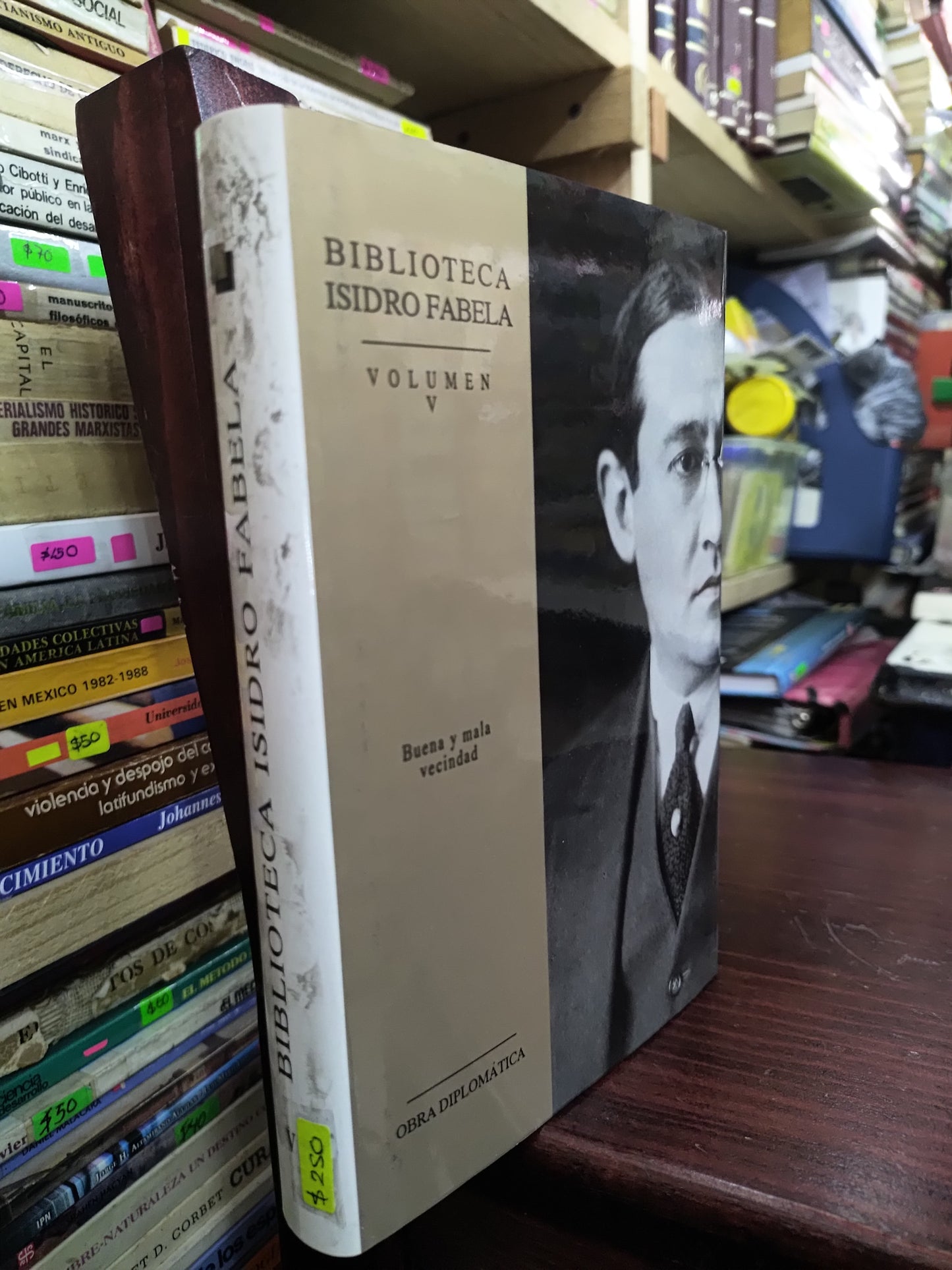 BIBLIOTECA ISIDRO FABELA VOL 5 USADO HISTORIA LITERARIO 207