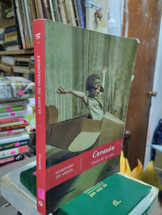 CORAZON DIARIO DE UN NIÑO POR EDMOND DE AMICIS USADO NOVELA ALDAMA