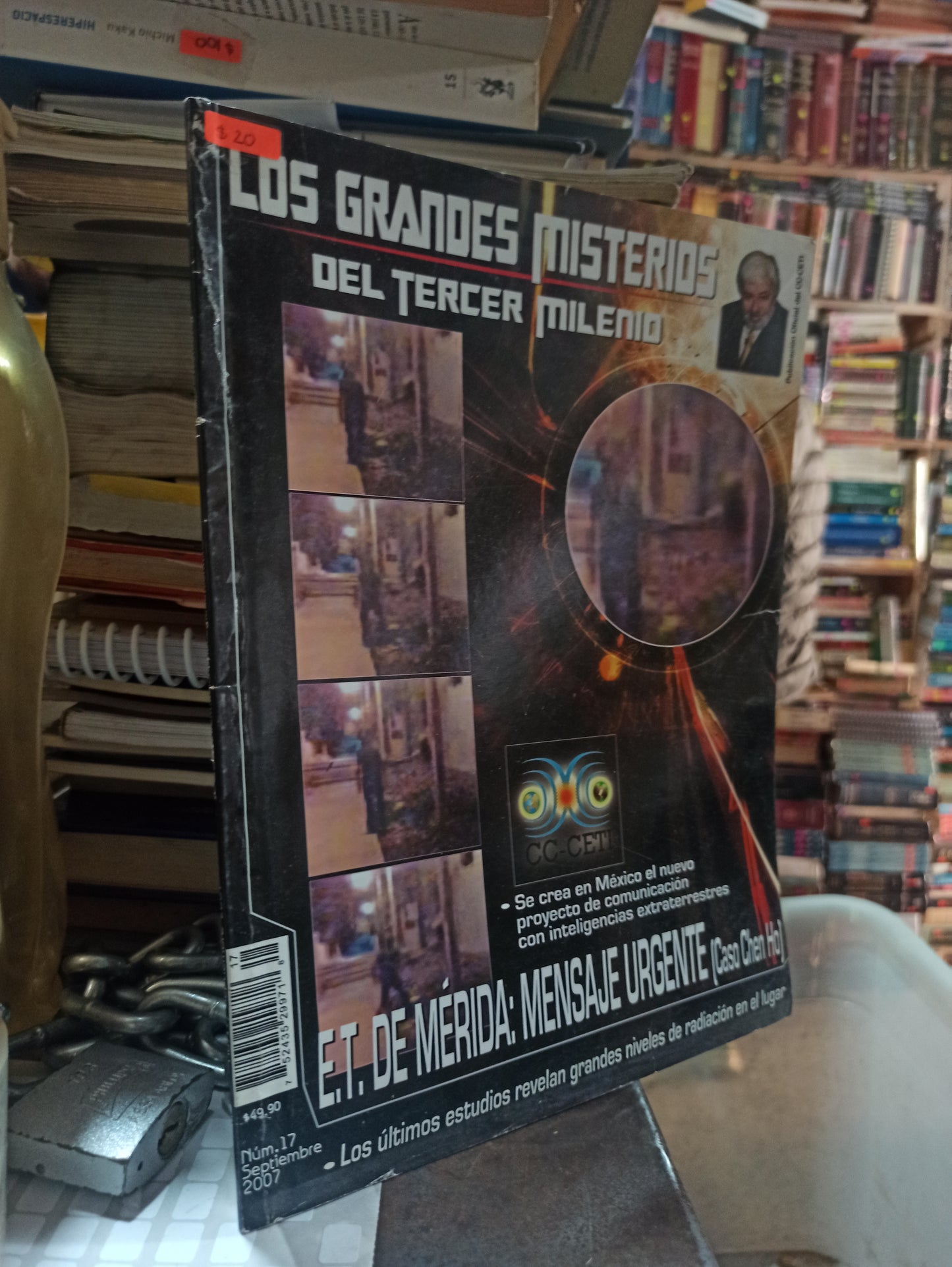 LOS GRANDES MISTERIOS DEL TERCER MILENIO E.T. DE MÉRIDA MENSAJE URGENTE POR JAIME MAUSSAN USADO ESOTERISMO ALDAMA