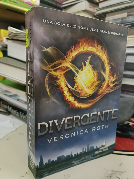 DIVERGENTE POR VERÓNICA ROTH USADO NOVELA LITERARIO 207