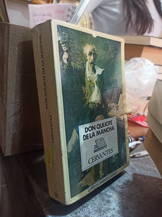 DON QUIJOTE DE LA MANCHA POR CERVANTES USADO NOVELAS ALDAMA