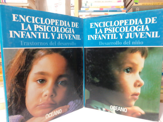 ENCICLOPEDIA DE LA PSICOLOGIA INFANTIL Y JUVENIL 3 TOMOS USADO PSICOLOGIA JUAREZ