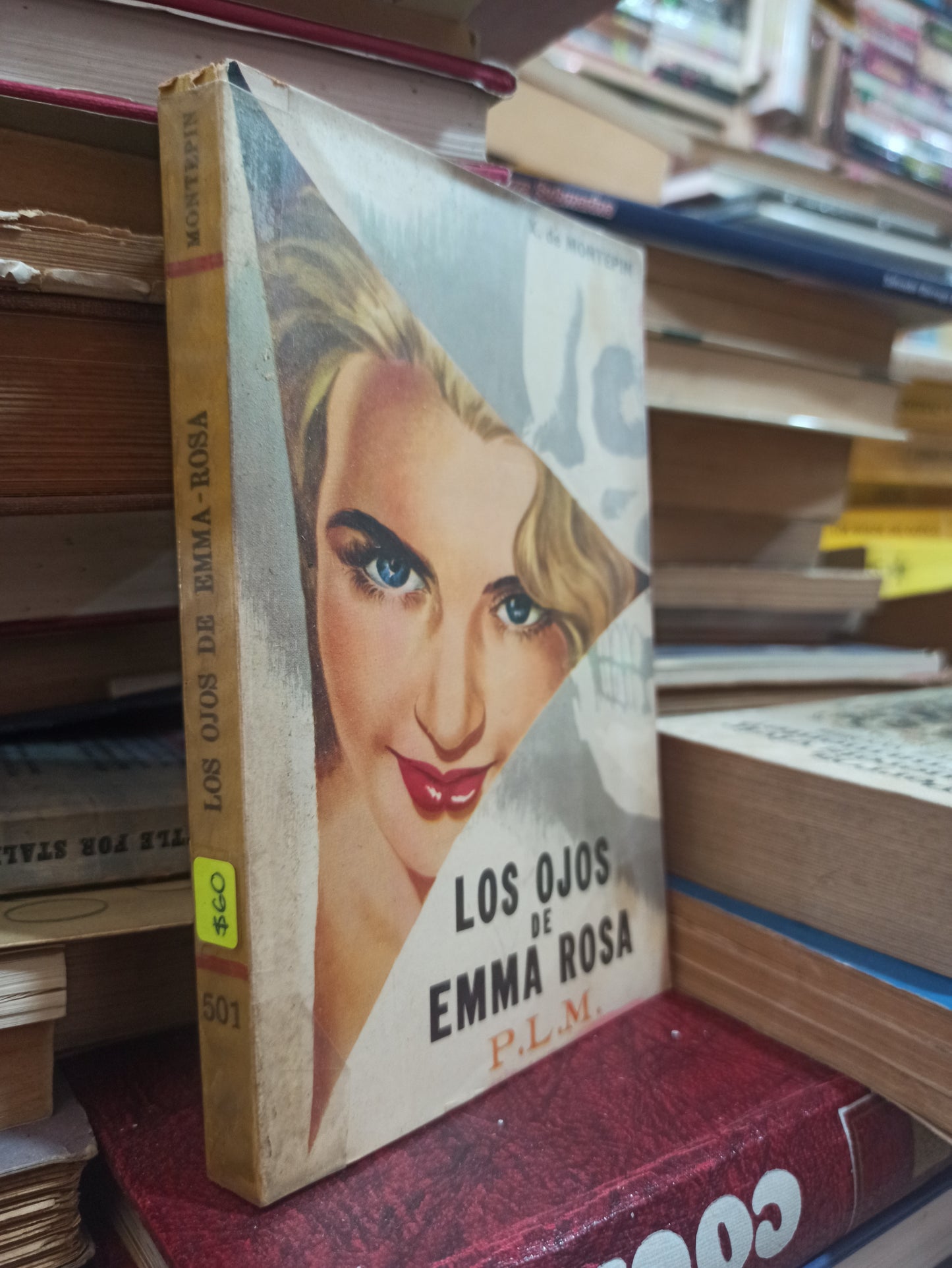 LOS OJOS DE EMMA ROSA ENRIQUE PASTOR Y BEDOYA USADO NOVELAS ALDAMA
