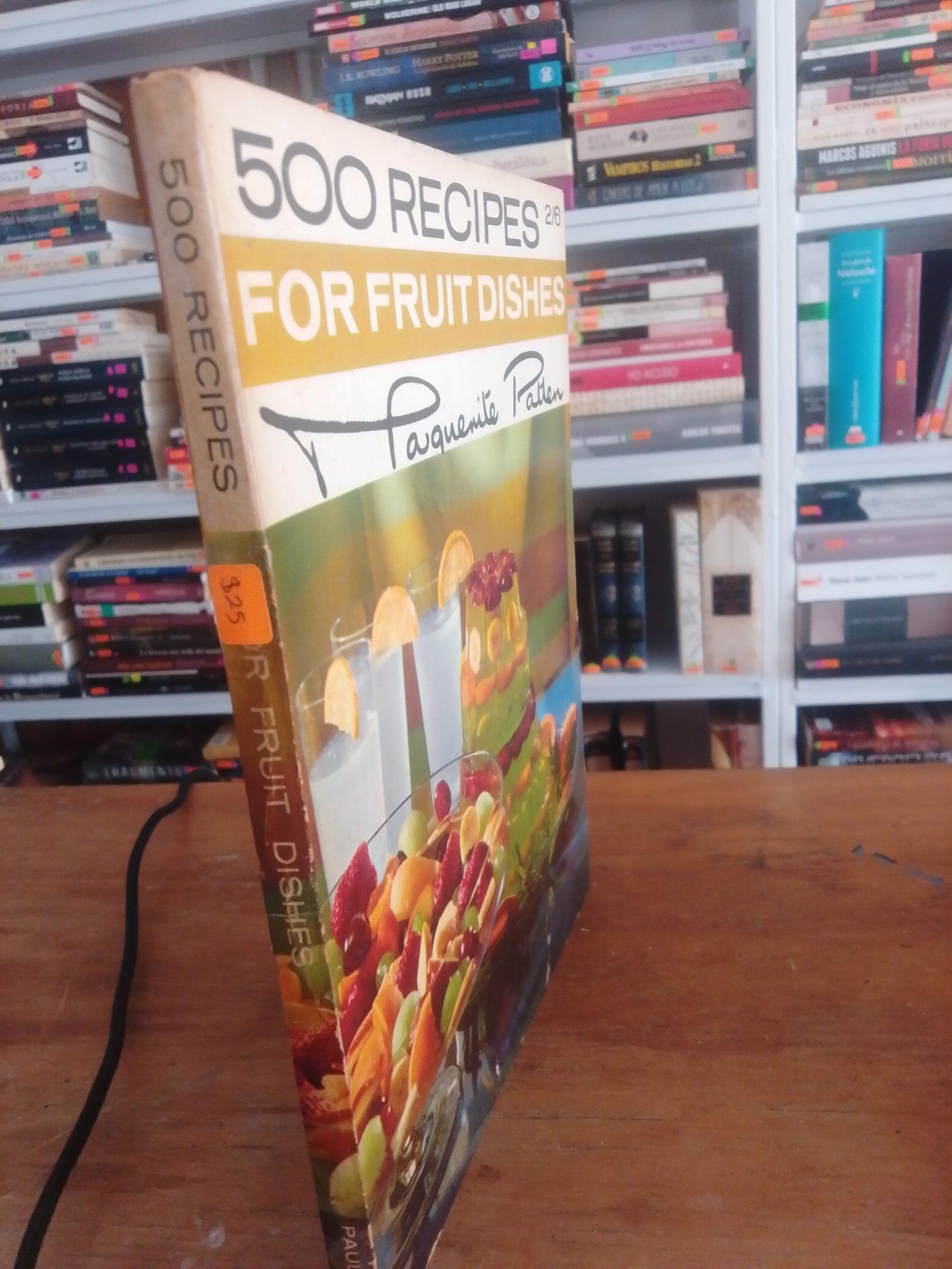 500 RECIPES FOR FRUIT DISHES MARGARITE PATTEN USADO COCINA JUAREZ 515