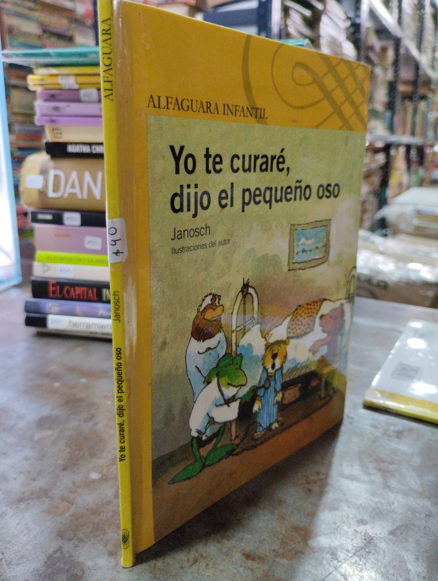 YO TE CURARE DIJO EL PEQUEÑO OSO PIR JANOSH USADO INFANTIL ALDAMA