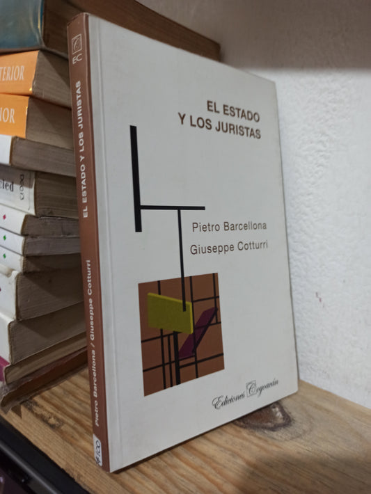 EL ESTADO Y LOS JURISTAS POR PIETRO BARCELLONA USADO FILOSOFÍA JUÁREZ