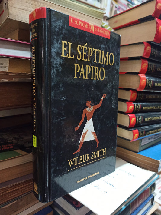 EL SÉPTIMO PAPIRO POR WILBUR SMITH USADO NOVELAS ALDAMA