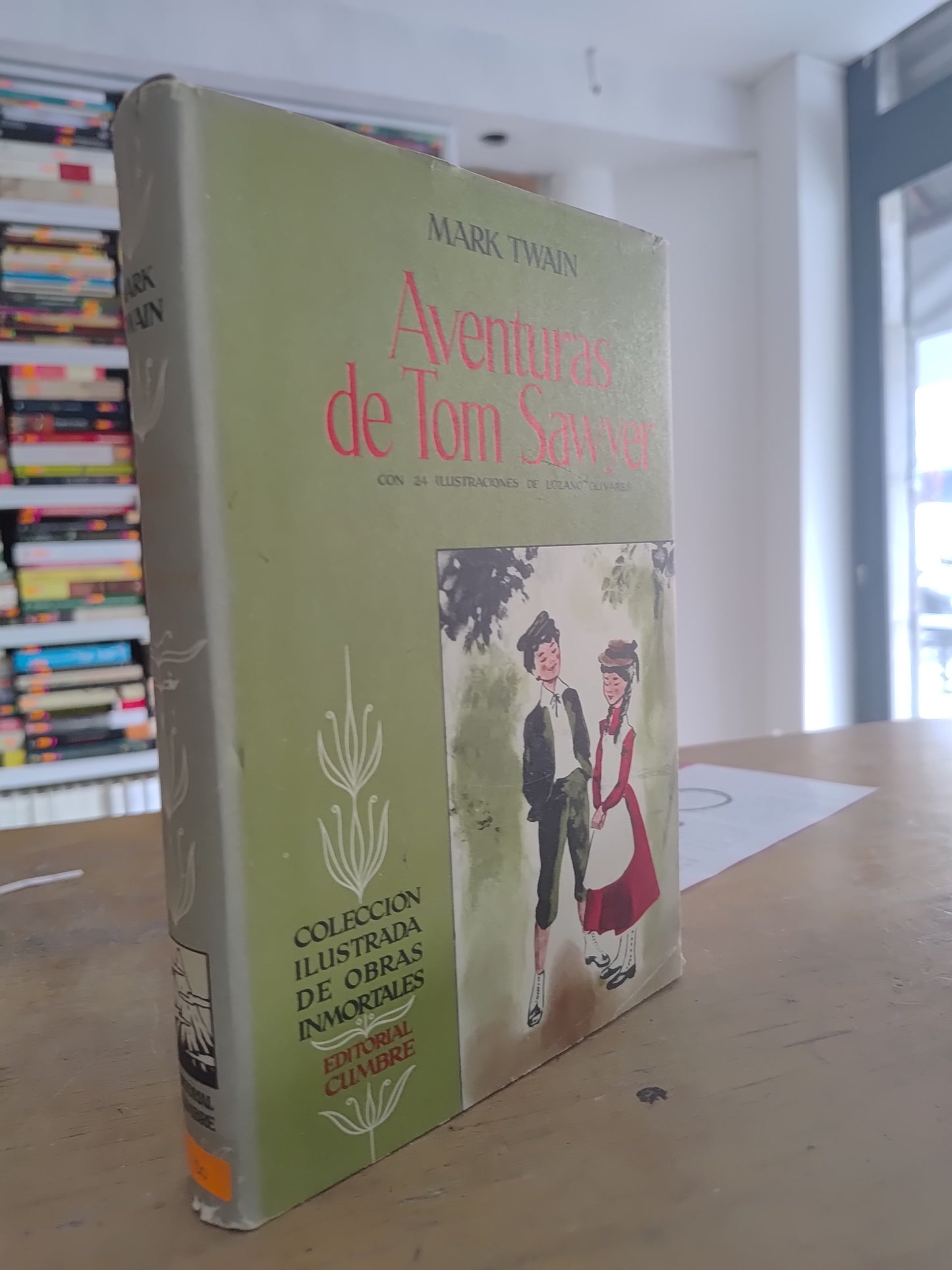 AVENTURAS DE TOM SAWYER POR MARK TWAIN USADO NOVELAS JUAREZ 515