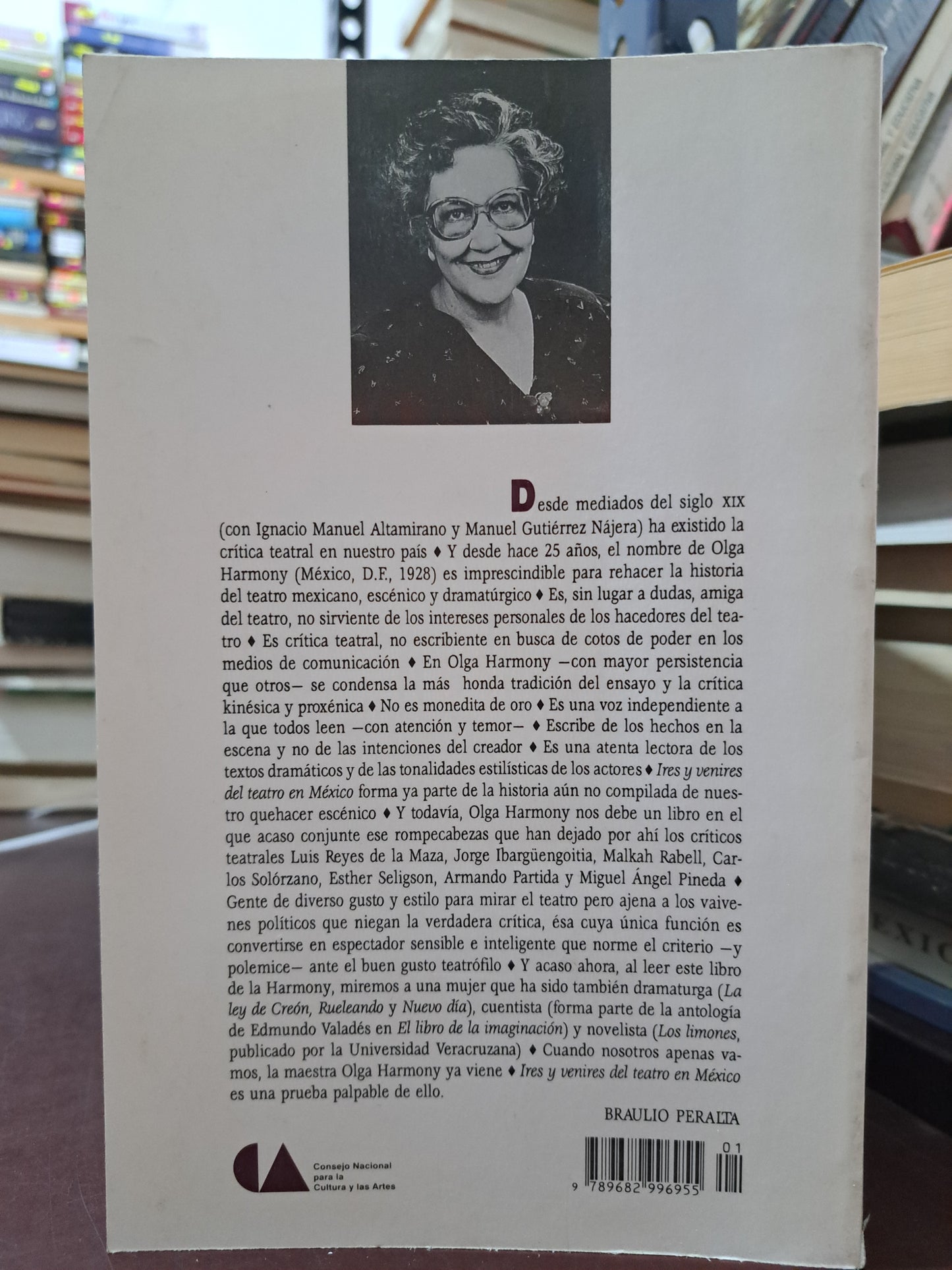 IRES Y VENIRES DEL TEATRO EN MÉXICO OLGA HARMONY USADO HISTORIA LITERARIO 305