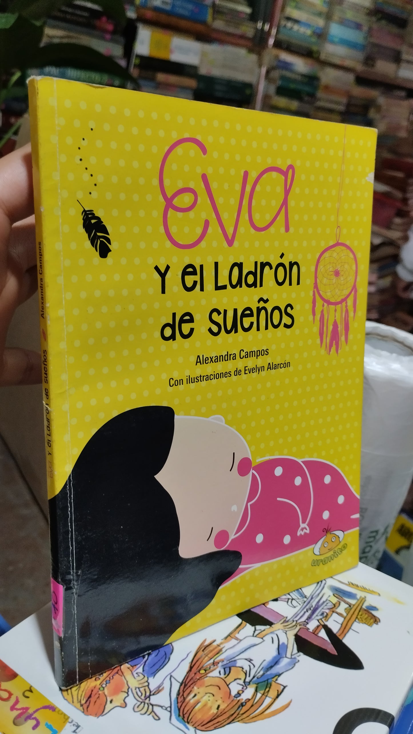 EVA Y EL LADRON DE SUEÑOS POR ALEXANDRA CAMPOS LIBRO USADO INFANTIL ALDAMA