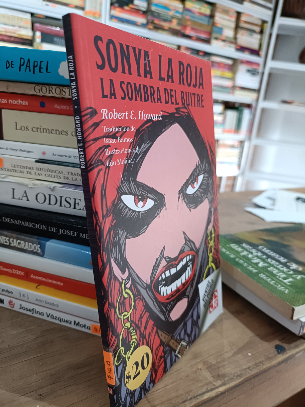 SONYA LA ROJA LA SOMBRA  DEL BUITRE USADO NOVELA JUAREZ 515