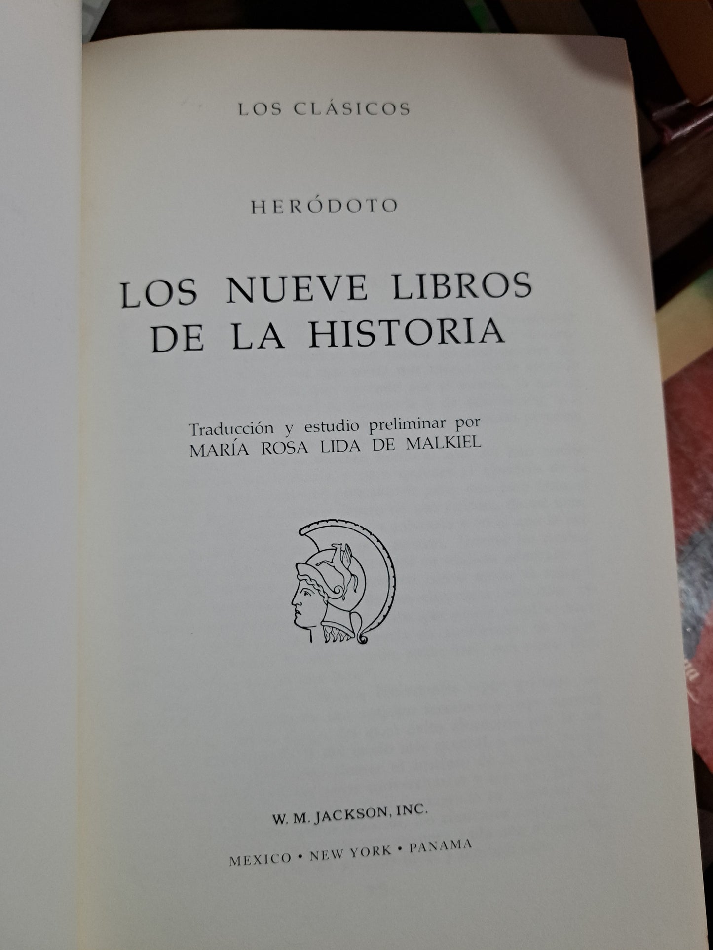 LOS CLASICOS HERODOTO LOS NUEVE LIBROS DE LA HISTORIA USADO NOVELA ALDAMA