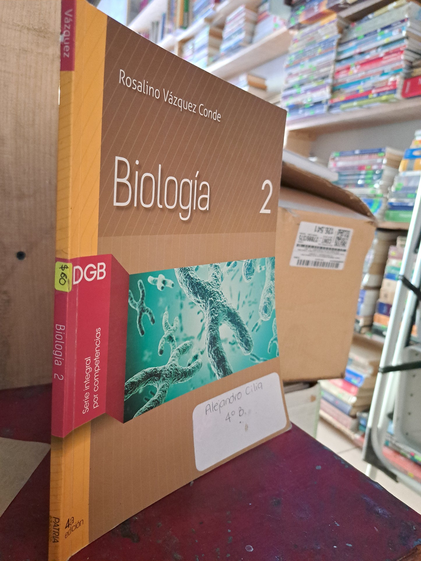 BIOLOGIA 2 ROSALINO VÁZQUEZ CONDE USADO BIOLOGÍA LITERARIO 207