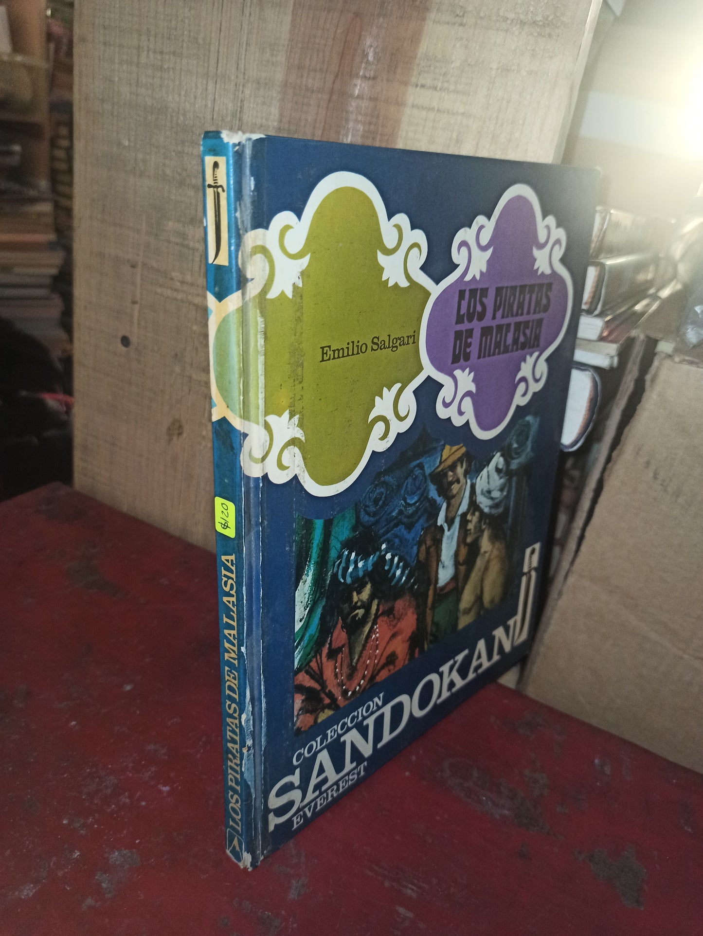 LOS PIRATAS DE MACASIA POR EMILIO SALGARI USADO INFANTILES LITERARIO 207