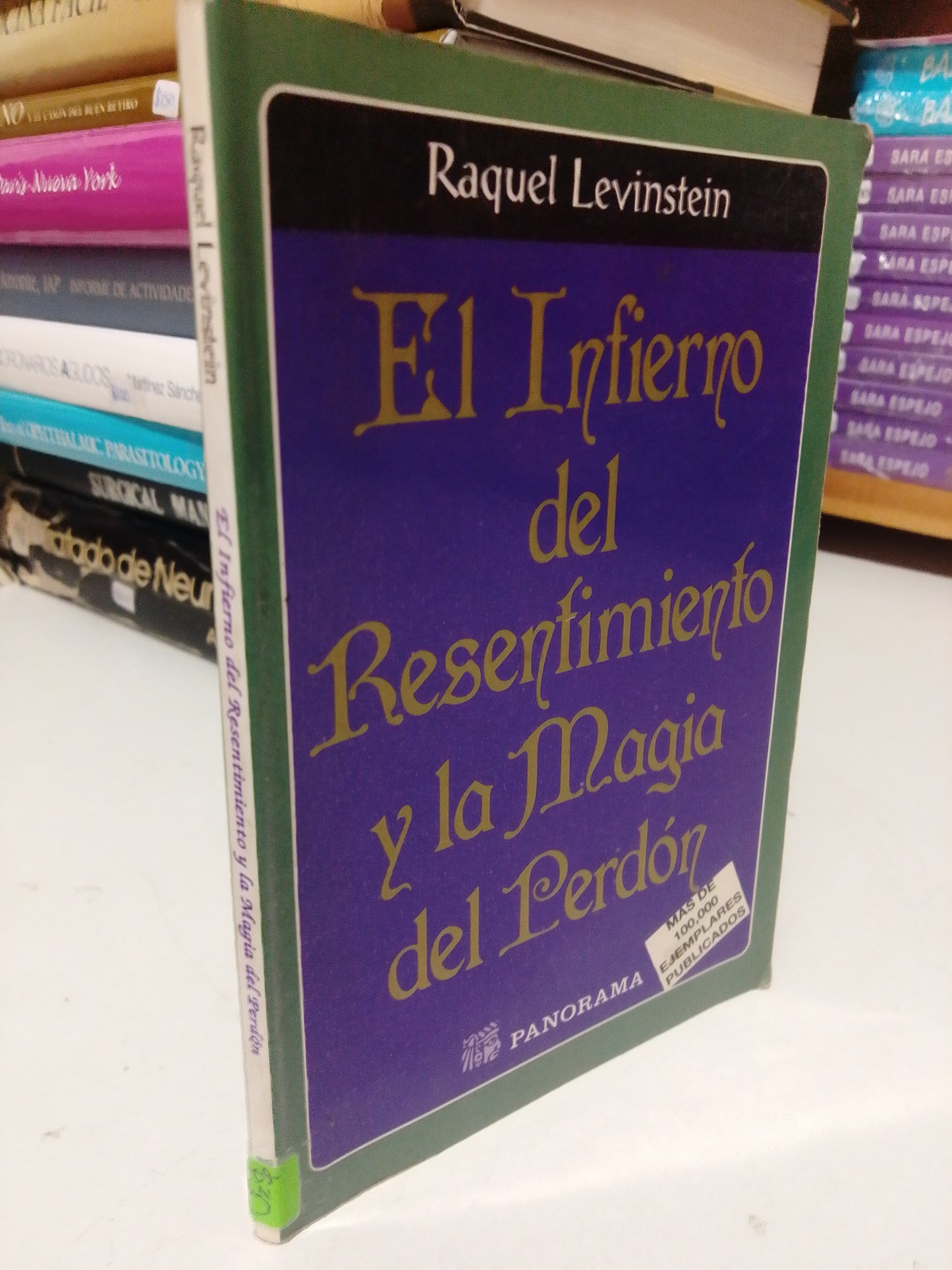 EL INFIERNO DEL RESENTIMIENTO Y LA MAGIA DEL PERDON POR RAQUEL LEVINSTEIN USADO SUP.PERSONAL JUAREZ