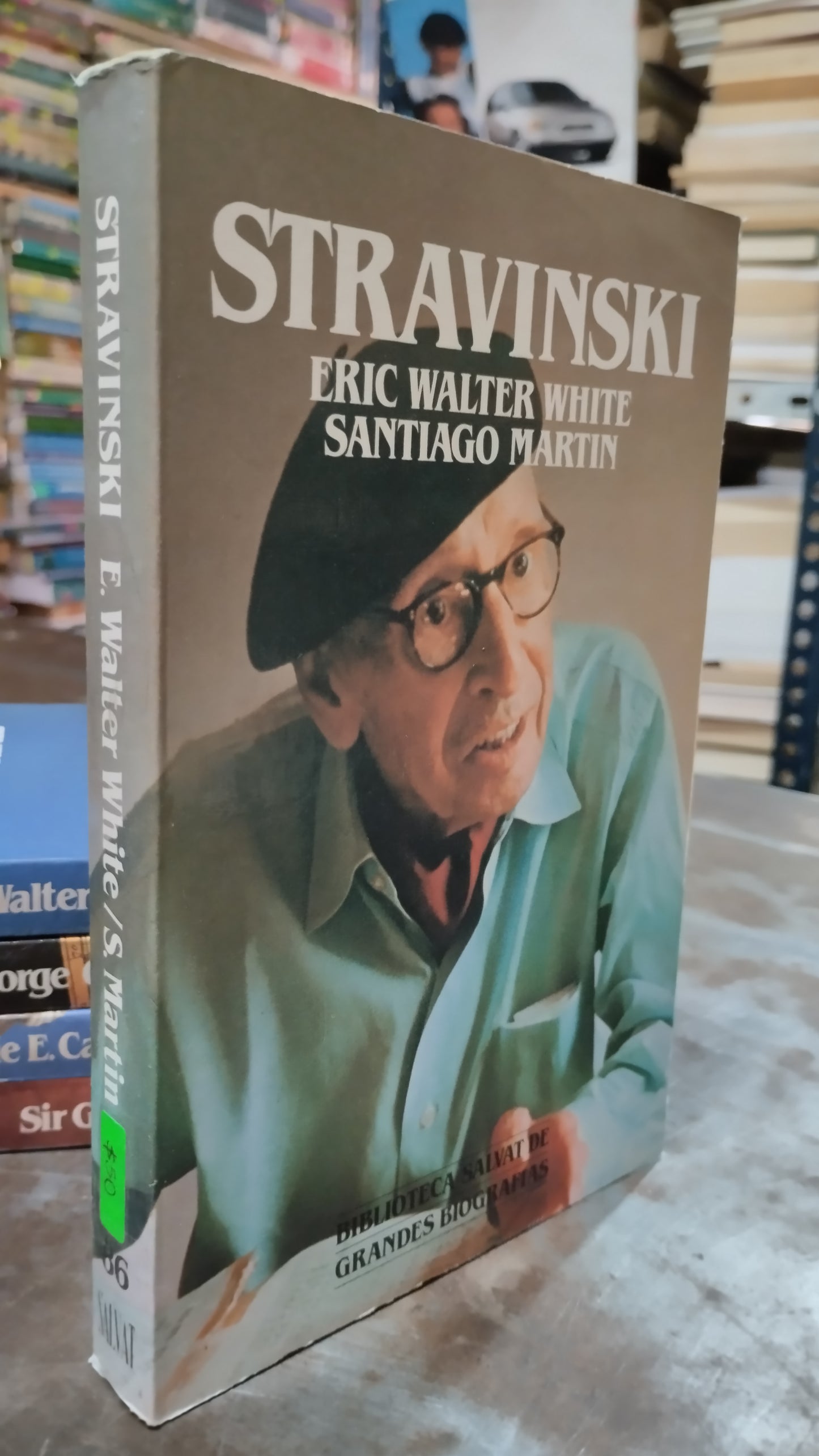 STRAVINSKI POR ERIC WALTER WHITE LIBRO USADO HISTORIA ALDAMA