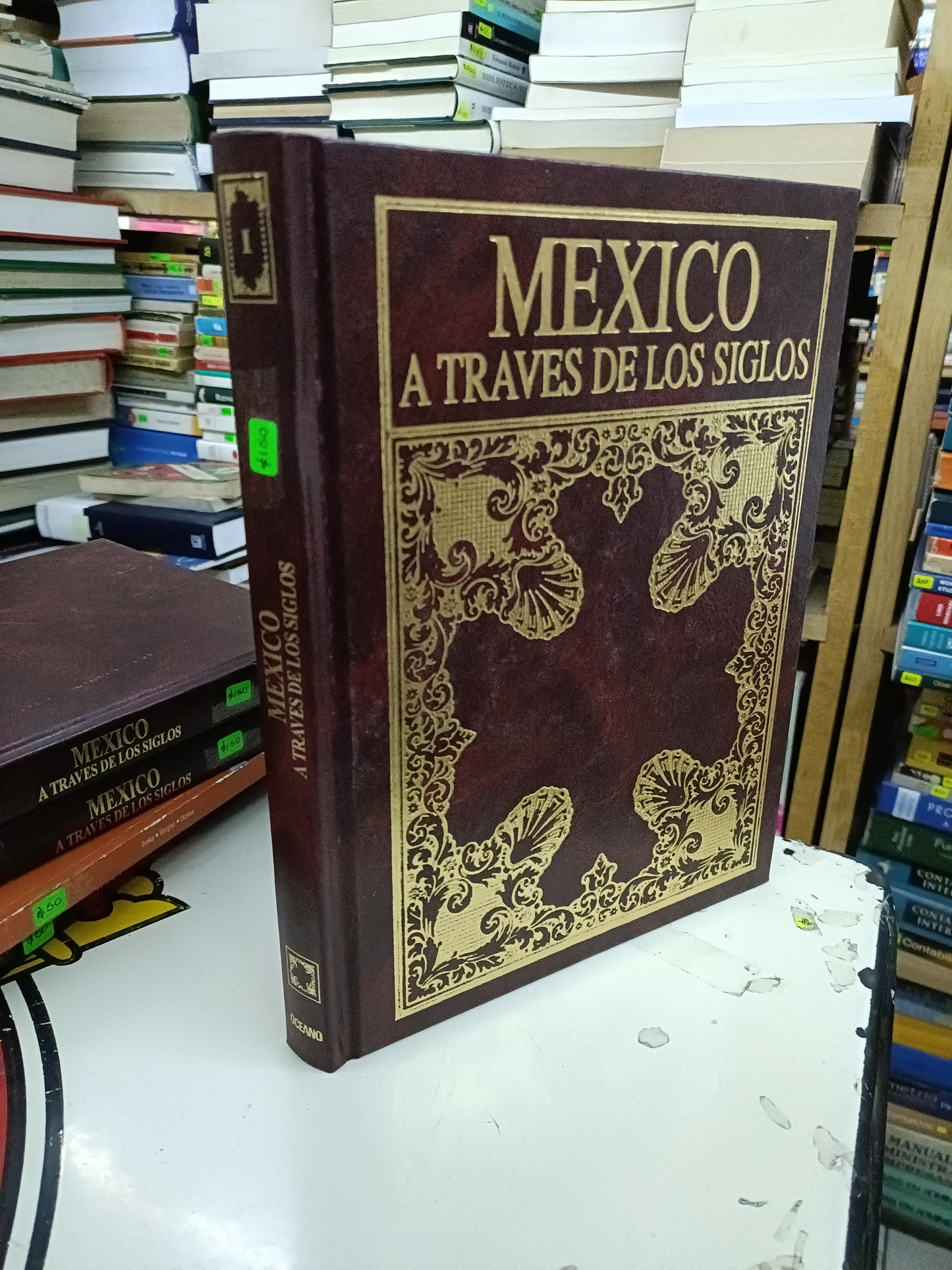 MÉXICO A TRAVÉS DE LOS SIGLOS TOMO I USADO HISTORIA LITERARIO 207