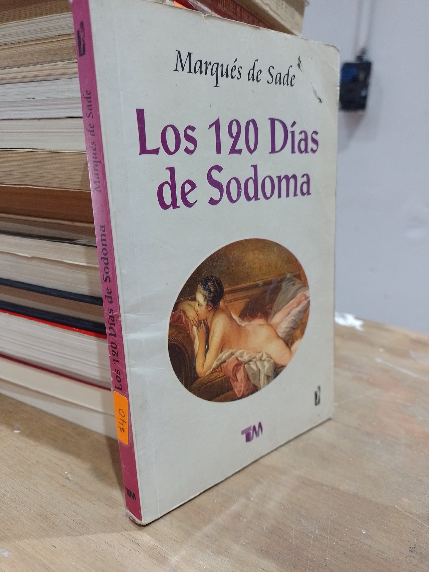 120 DIAS DE SODOMA POR MARQUES DE SADE USADO NOVELA JUAREZ 515