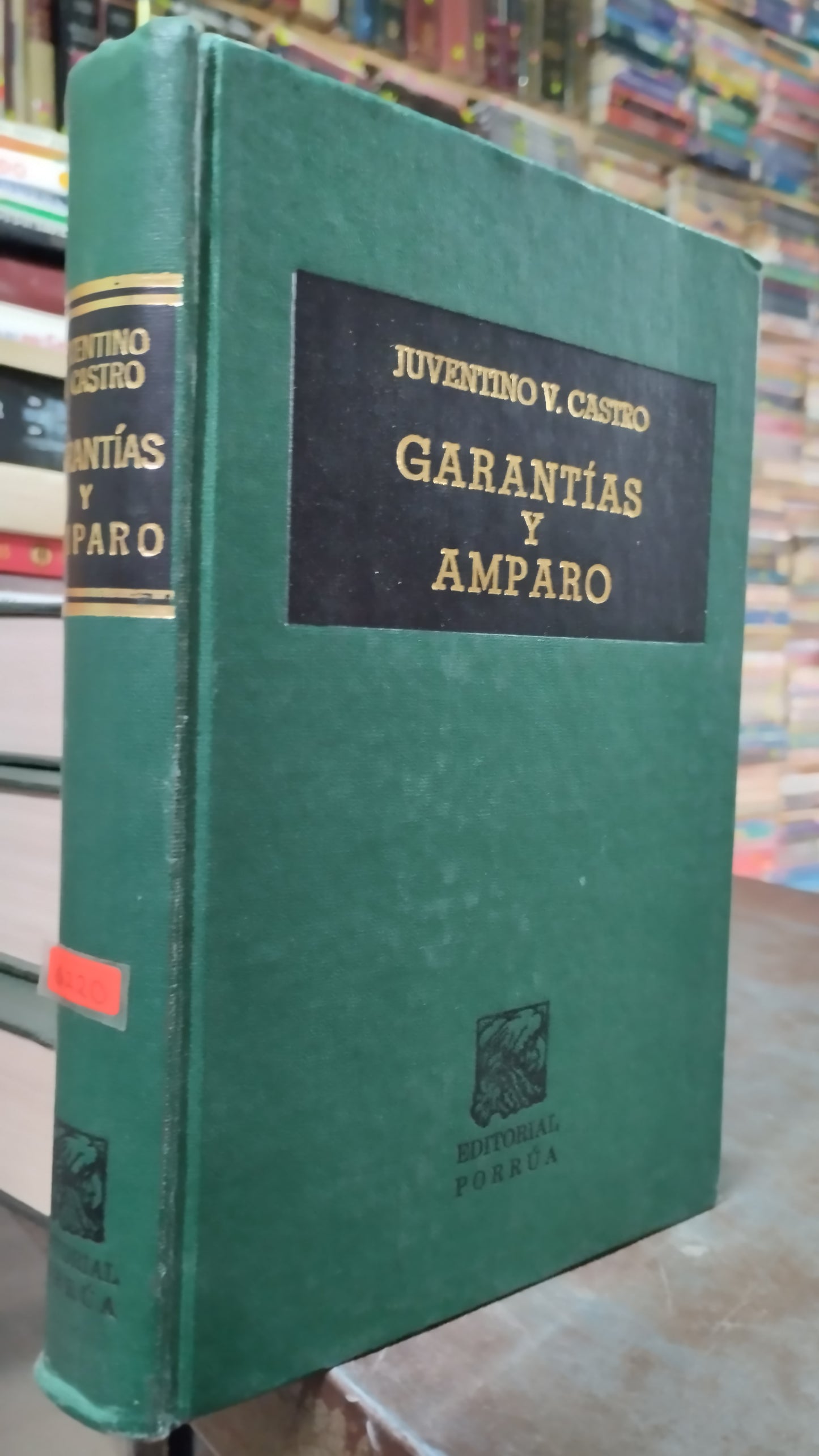 GARANTIAS Y AMPARO POR JUVENTINO V CASTRO LIBRO USADO DERECHO ALDAMA