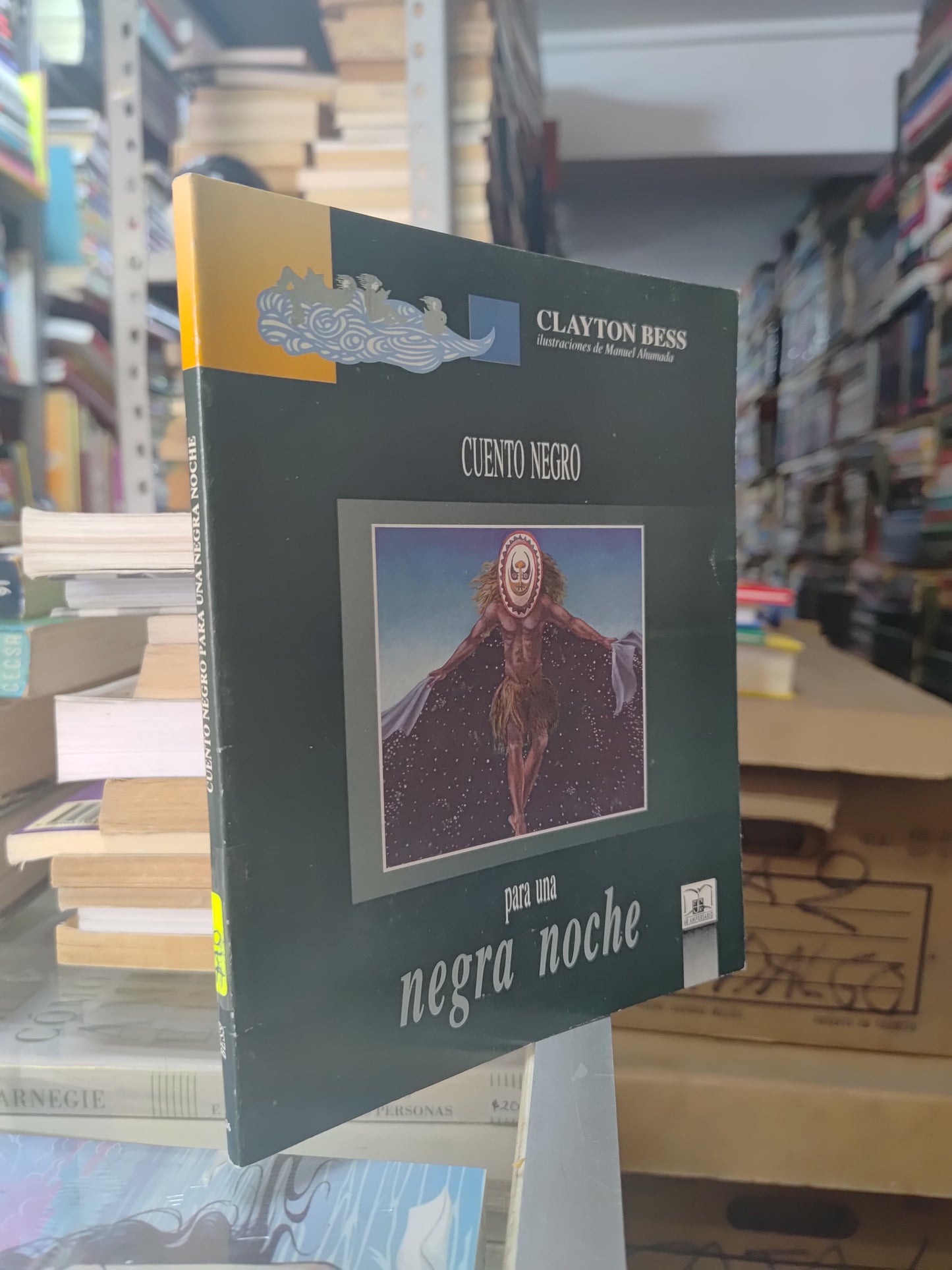 CUENTO NEGRO PARA UNA NEGRA NOCHE POR CLAYTON BESS USADO NOVELAS JUAREZ