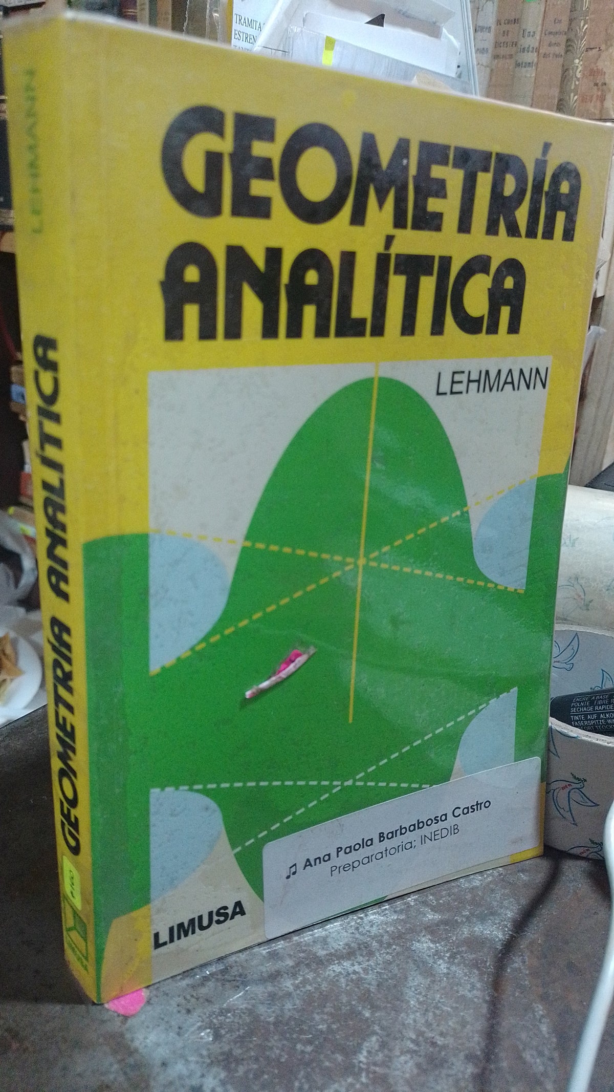 GEOMETRIA ANALITICA POR LEHMANN USADO MATEMATICAS ALDAMA