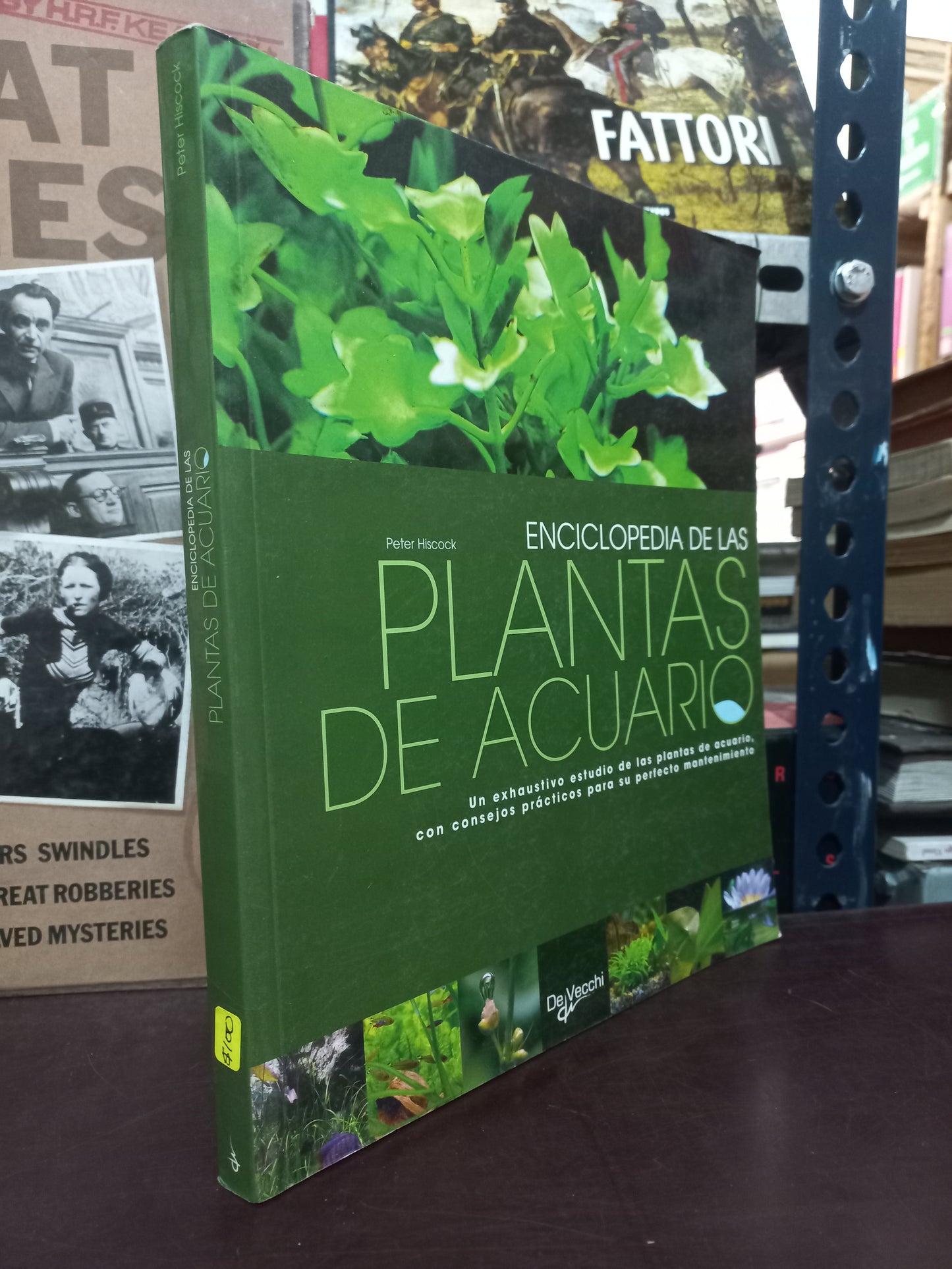 ENCICLOPEDIA DE LAS PLANTAS DE ACUARIO POR PETER HISCOCK USADO BIOLOGÍA LITERARIO 305