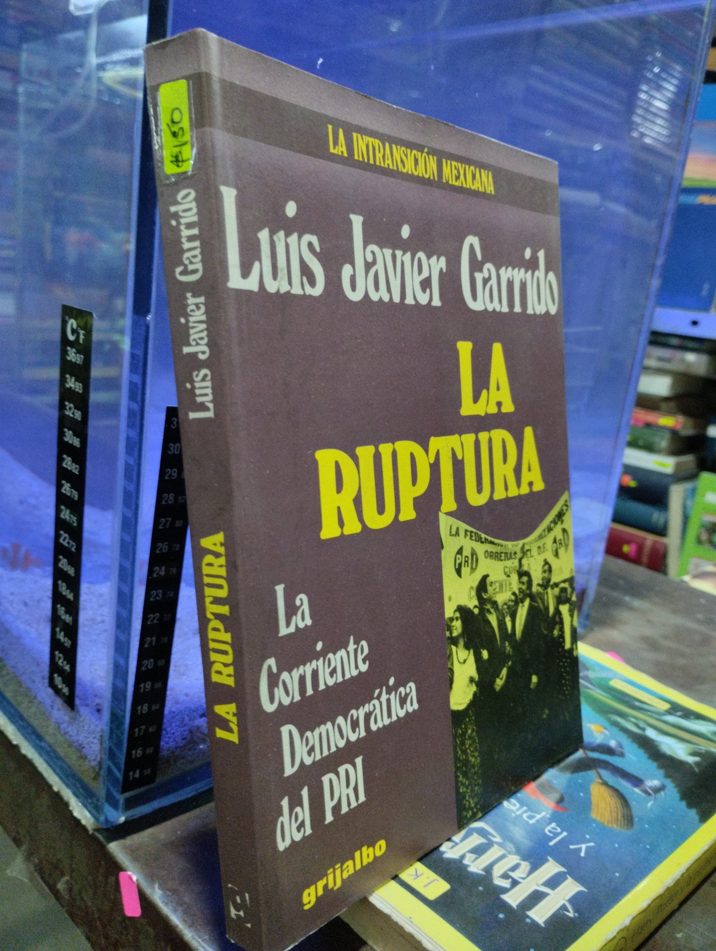 LA RUPTURA POR LUIS JAVIER GARRIDO USADO POLÍTICA ALDAMA