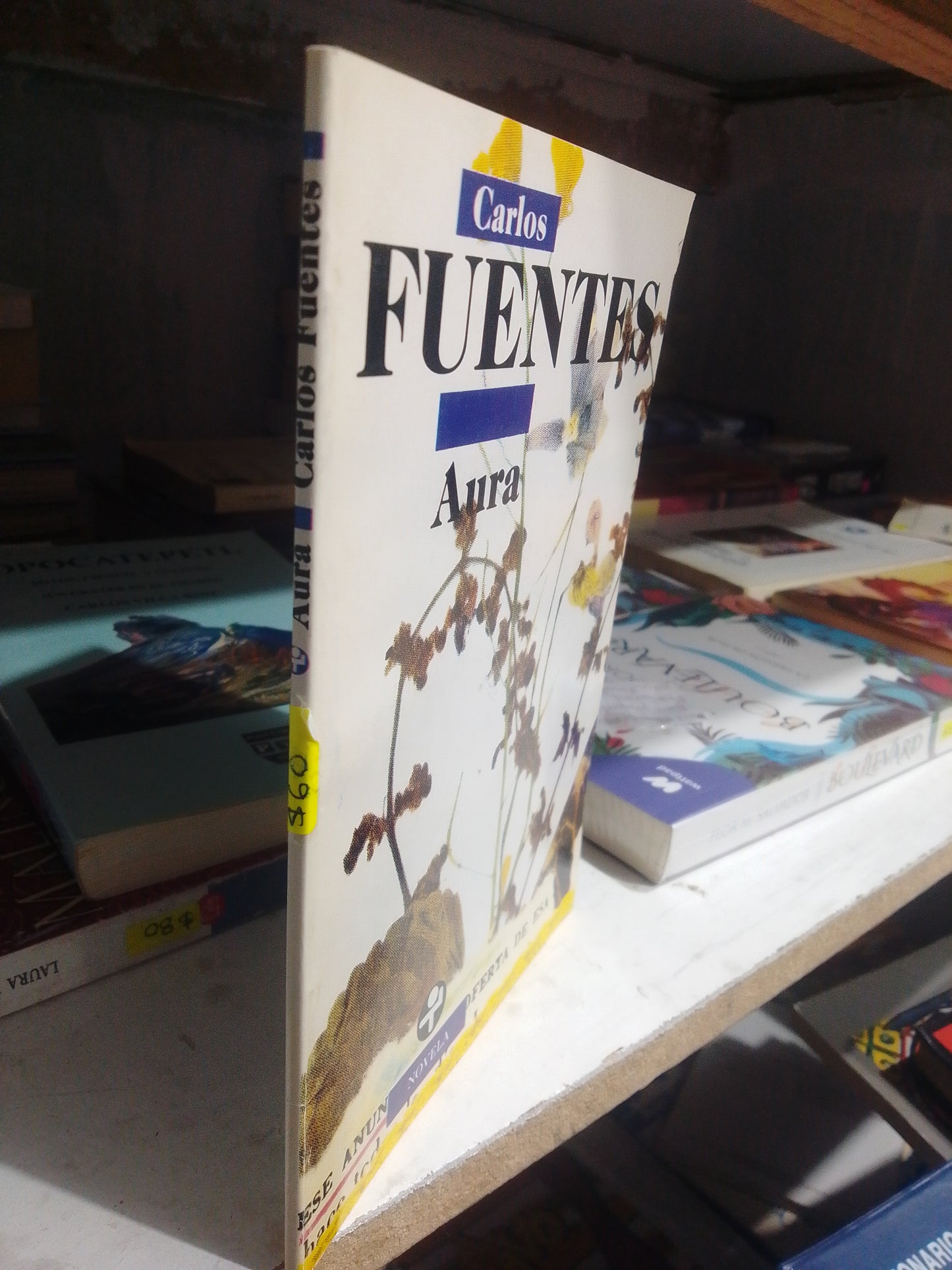 AURA POR CARLOS FUENTES USADO NOVELAS JUAREZ