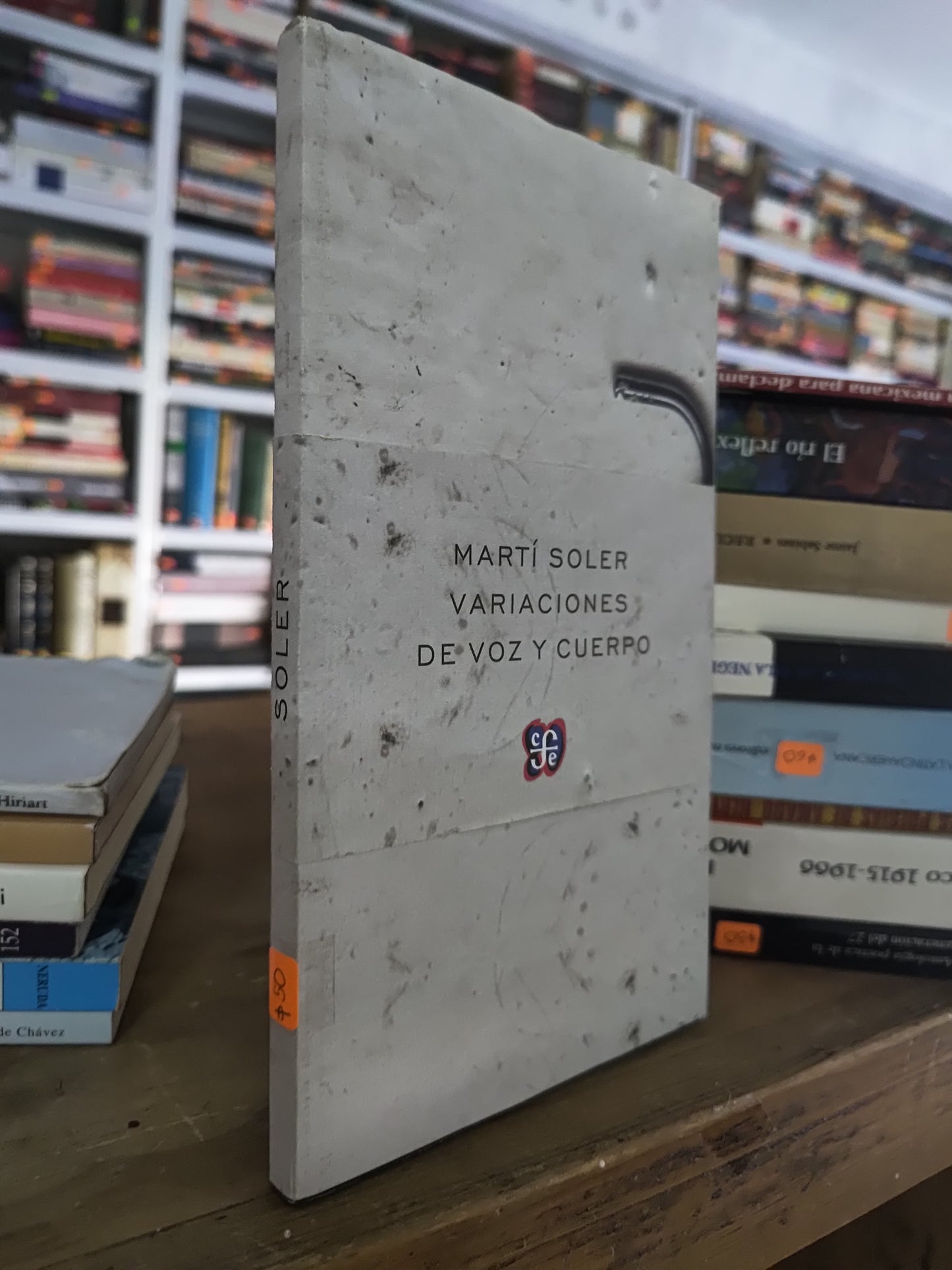 VARIACIONES DE VOZ Y CUERPO POR MARTI SOLER USADO POESIA JUAREZ 515