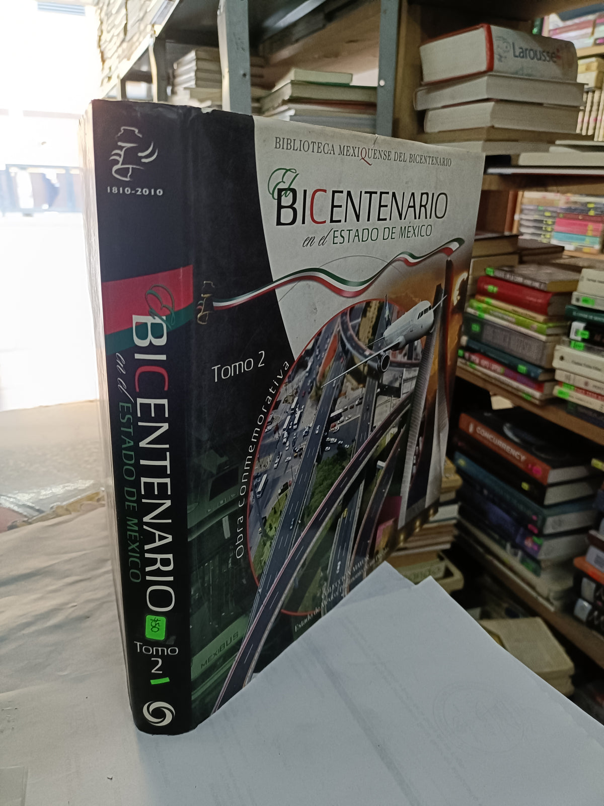BICENTENARIO EN EL ESTADO DE MEXICO TOMO 2 USADO ARTE LITERARIO 207