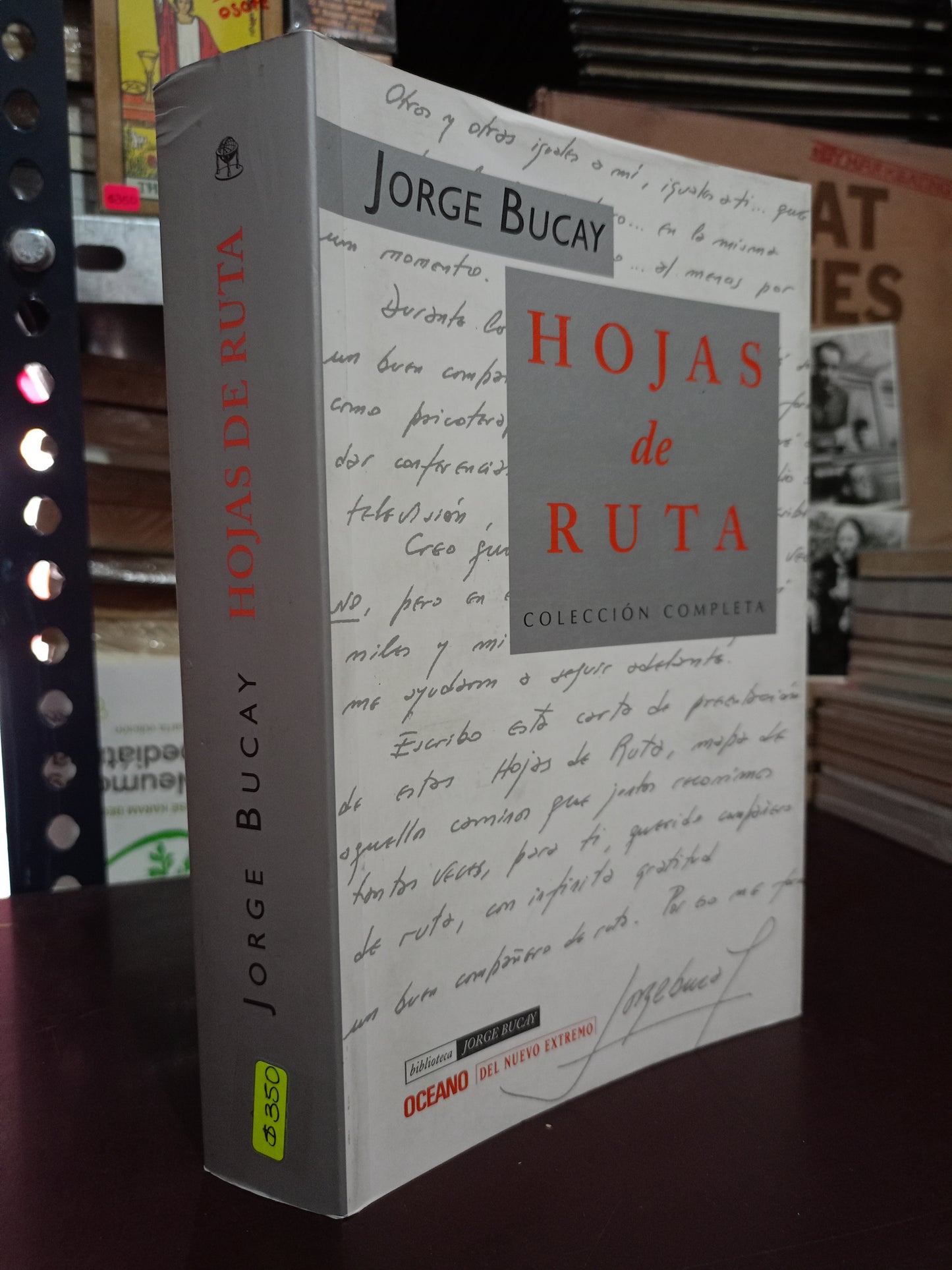 HOJAS DE RUTA POR JORGE BUCAY USADO SUPERACIÓN PERSONAL LITERARIO 305