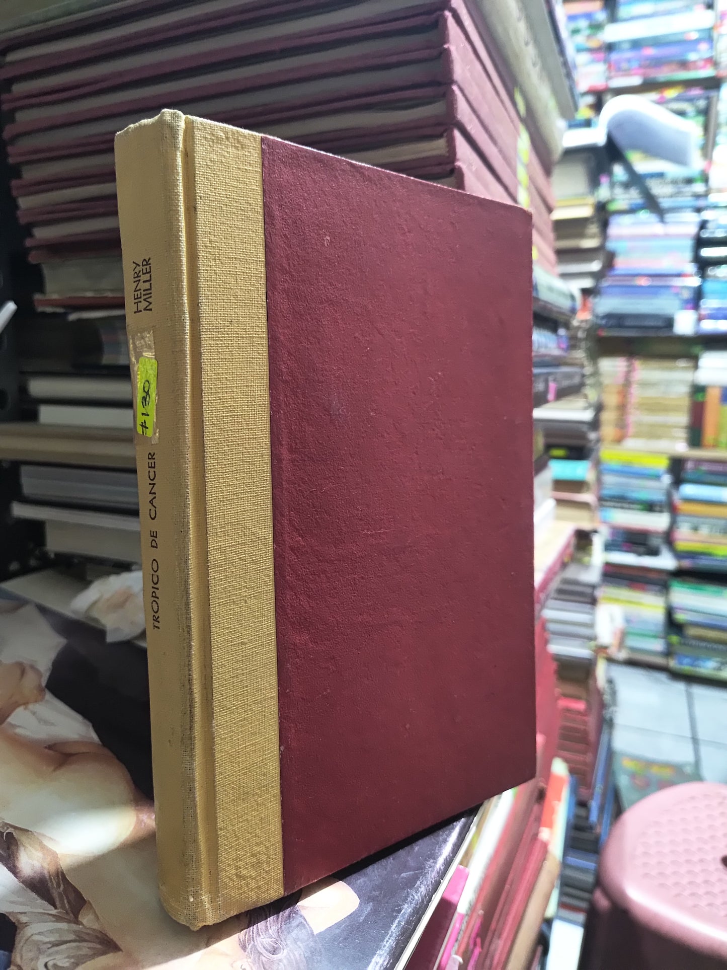 TROPICO DE CANCER POR HENRY MILLER USADO NOVELAS JUAREZ