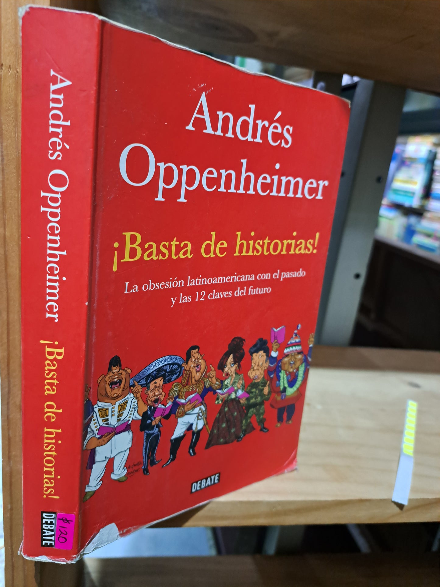 ¡BASTA DE HISTORIAS! ANDRES OPPENHEIMER USADO POLÍTICA ALDAMA