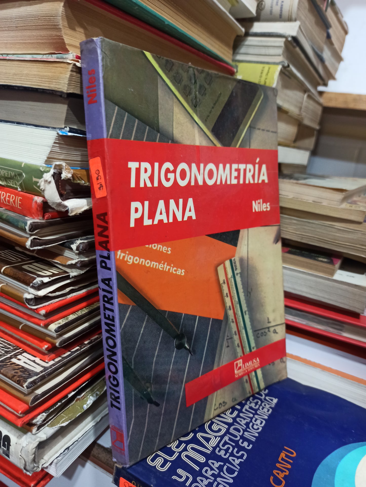 TRIGONOMETRIA PLANA POR NATHAN O. NILES USADO MATEMÁTICAS JUÁREZ
