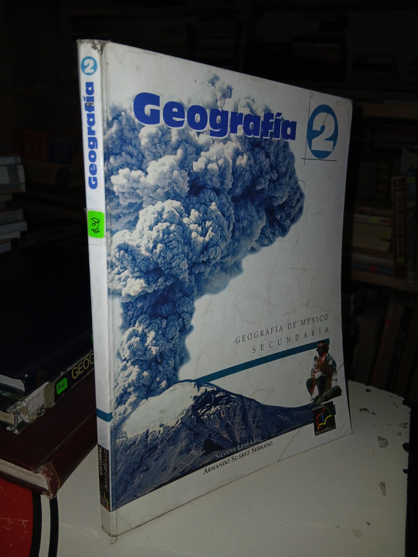 GEOGRAFÍA 2 POR SILVANA LEVI LEVI Y ARMANDO SUÁREZ SERRANO USADO GEOGRAFÍA LITERARIO 207