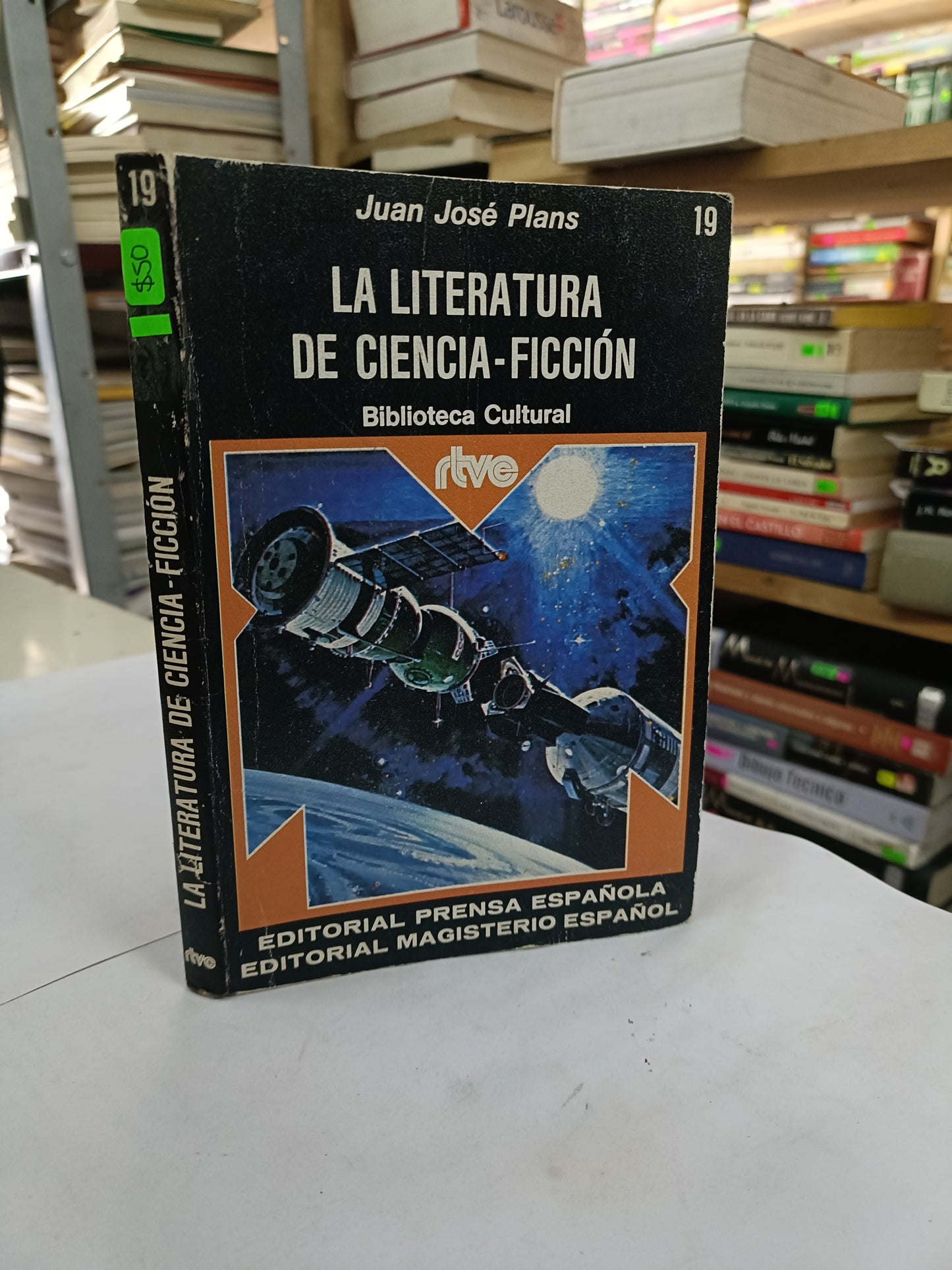 LA LITERATURA DE CIENCIA FICCION POR JUAN JOSE PLANS USADO NOVELA LITERARIO 207