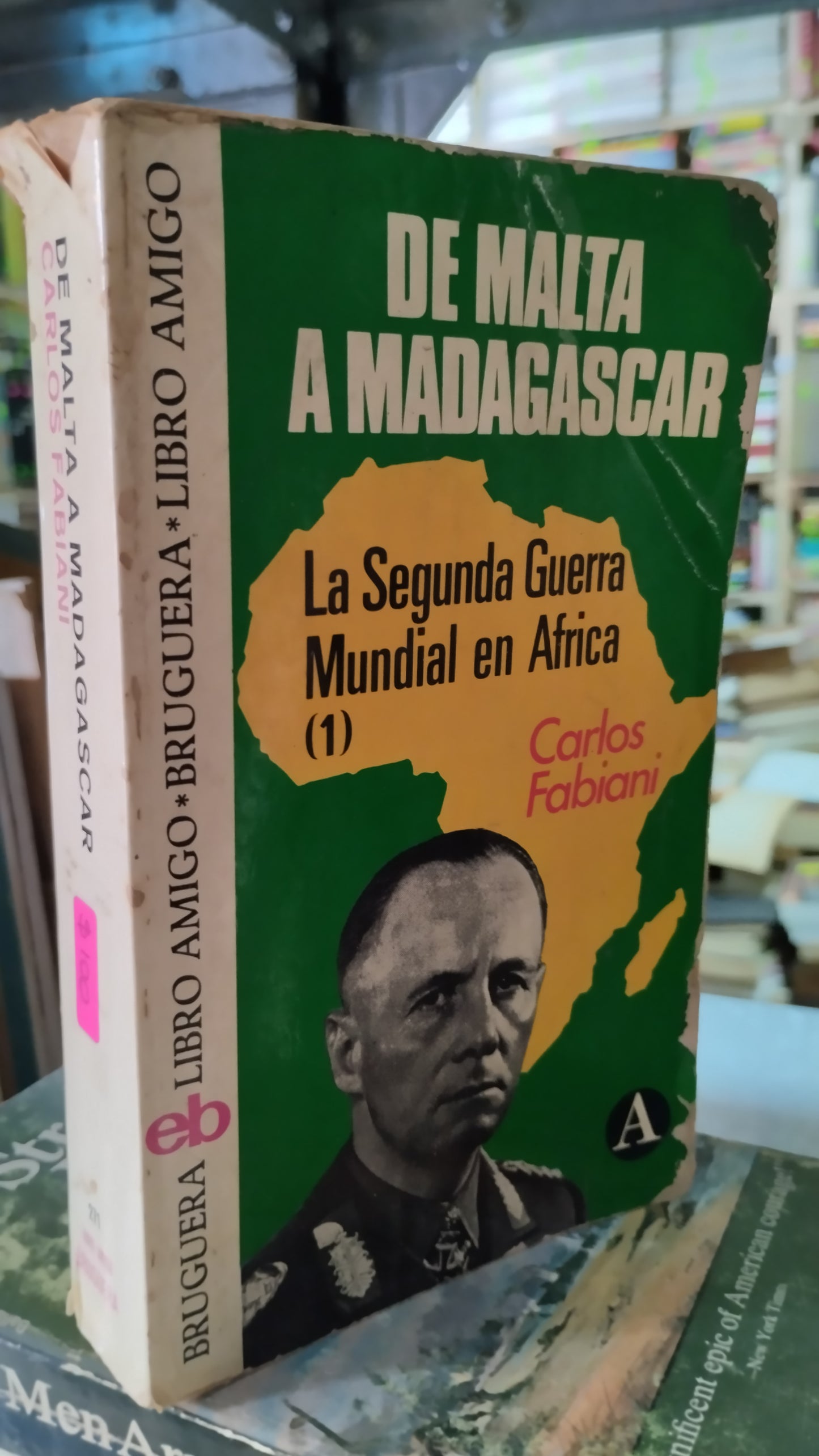 DE MALTA A MADAGASCAR POR CARLOS FABIANI LIBRO USADO HISTORIA ALDAMA