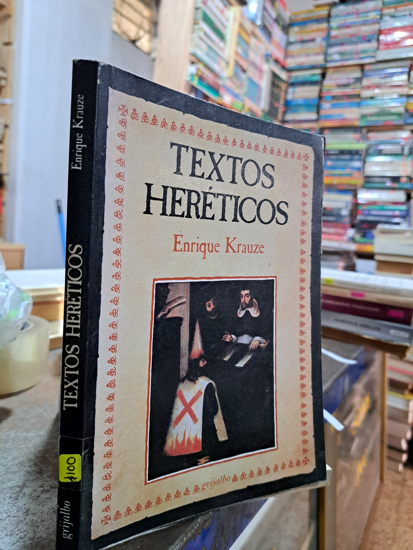TEXTOS HERETICOS ENRIQUE KRAUZE USADO POLÍTICA ALDAMA