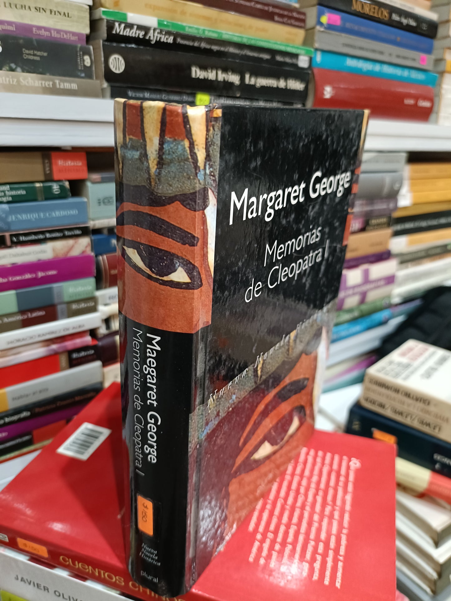 MEMORIAS DE CLEOPATRA I POR MATGARET GEORGE USADOS NOVELAS JUAREZ 515