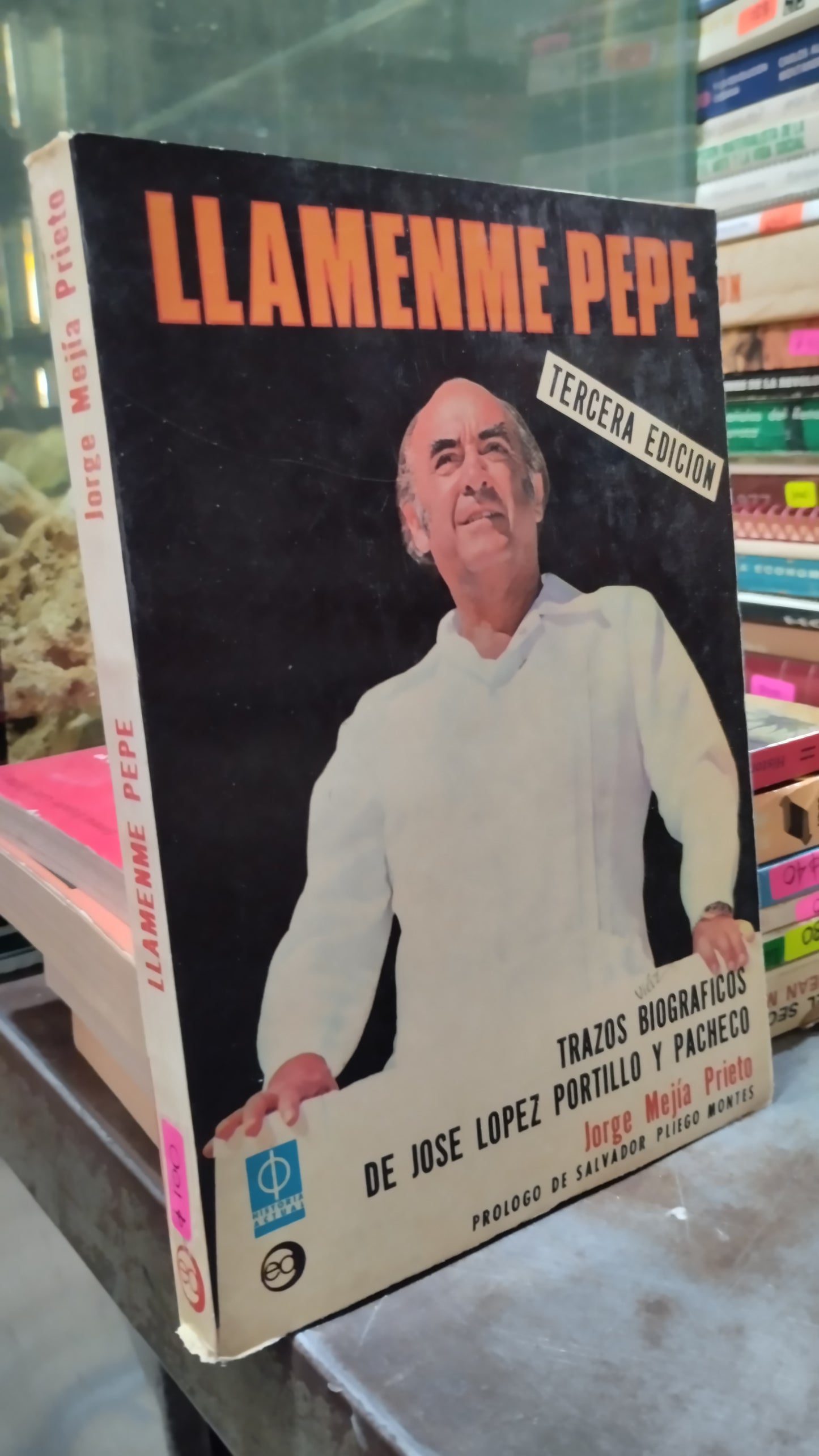 LLAMENME PEPE POR JORGE MEJIA PRIETO LIBRO USADO HISTORIA ALDAMA
