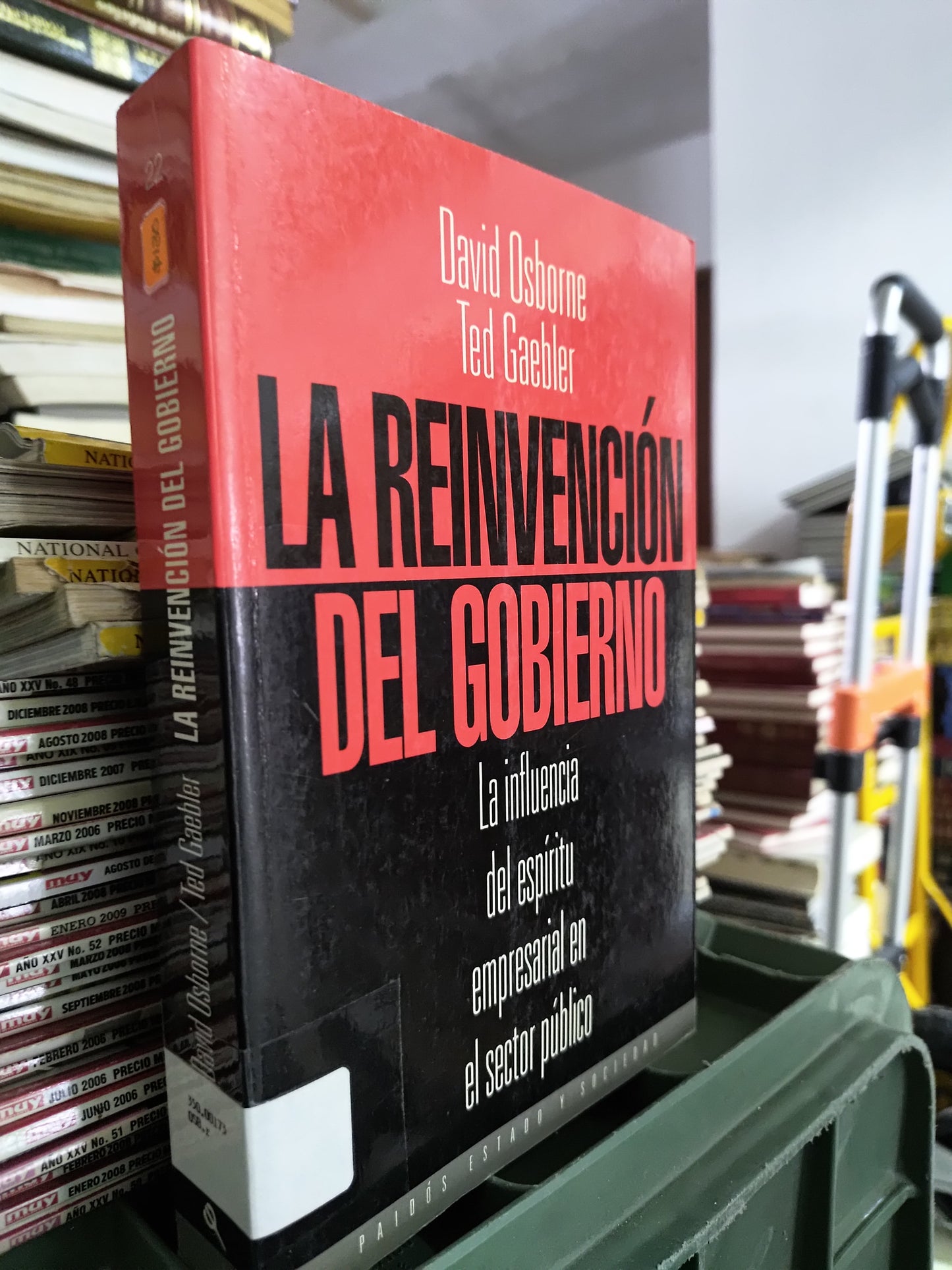 LA REINVENCION DEL GOBIERNO POR DAVID OSBORNE USADO POLITICA JUAREZ 515
