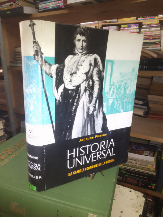 HISTORIA UNIVERSAL (TOMO V): LA REVOLUCIÓN FRANCESA POR JACQUES PIRENNE USADO ENCICLOPEDIAS LITERARIO 207