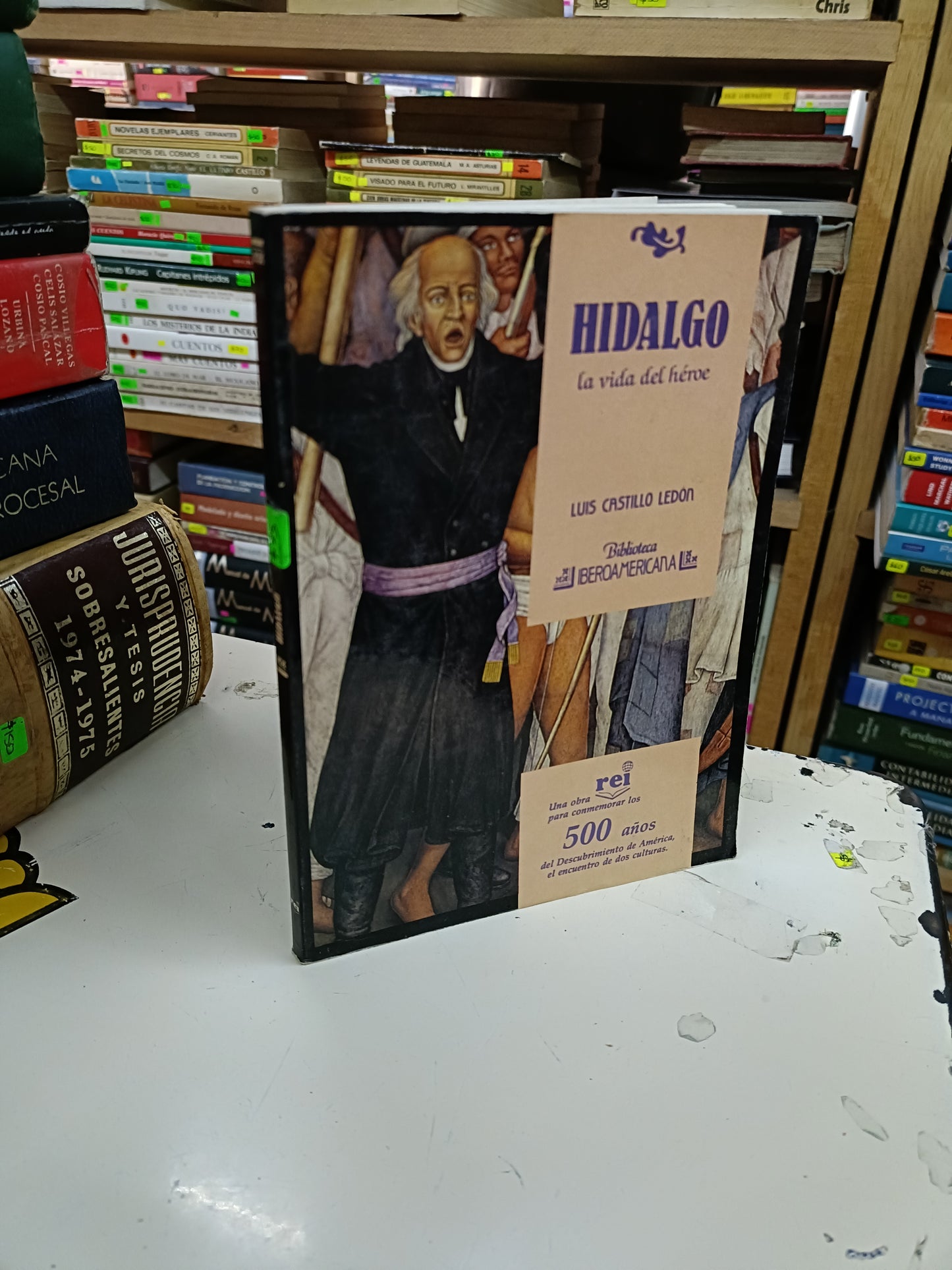 HIDALGO POR LUIS CASTILLO LEDÓN USADO HISTORIA LITERARIO 207